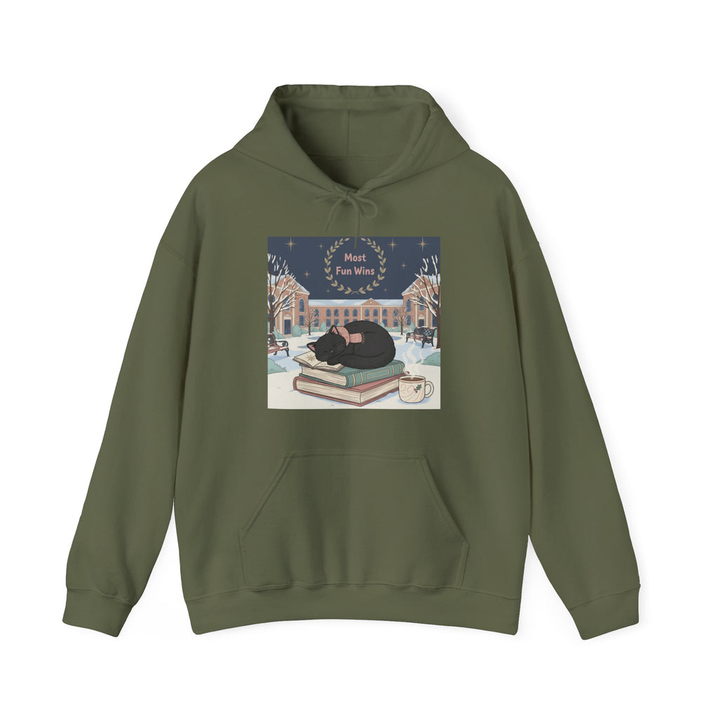Black Cat Hoodie – Most Fun Wins