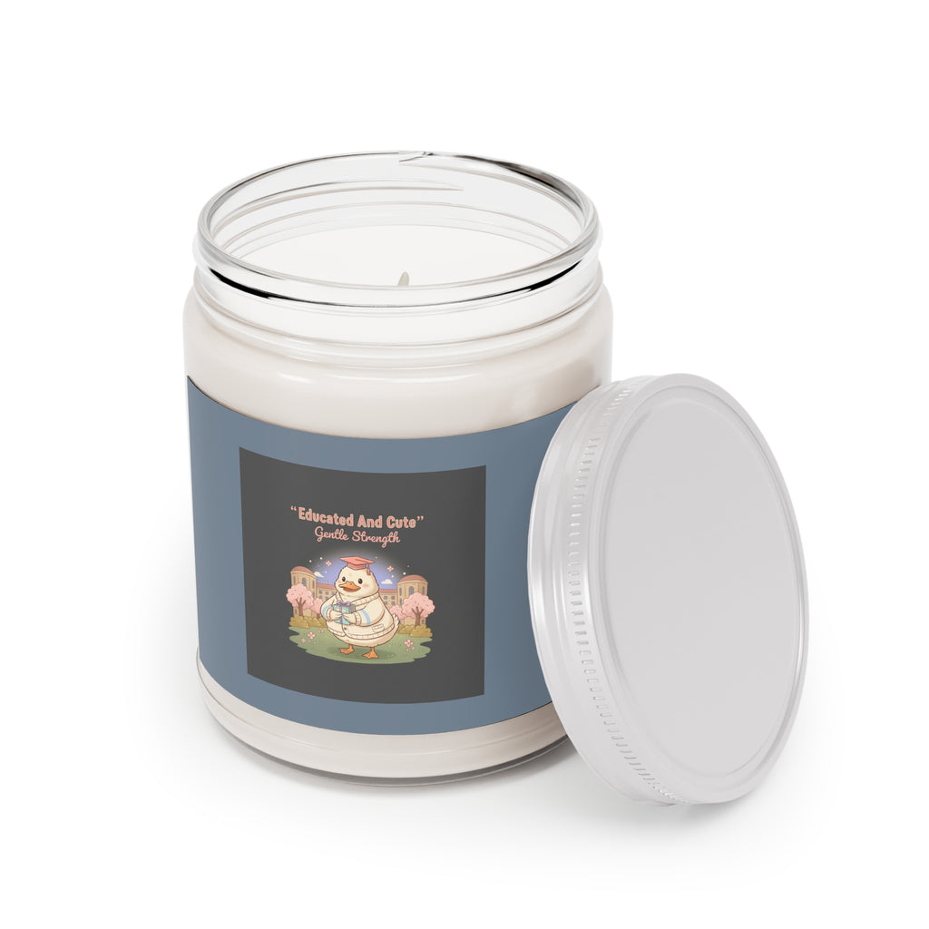 Duck In A Cardigan Scented Candle – Educated and Cute Gentle Strength