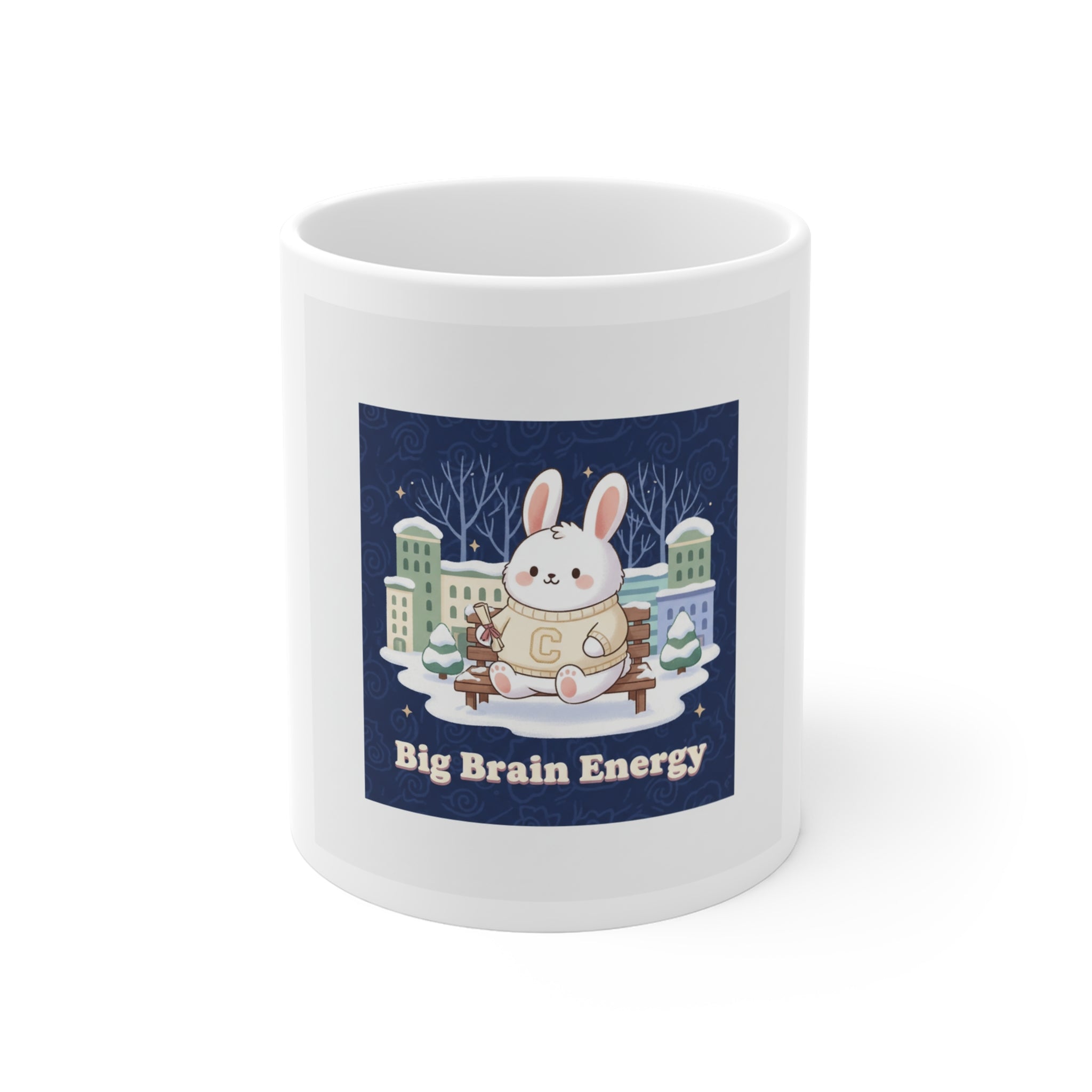 Bunny Mug 11oz – Big Brain Energy