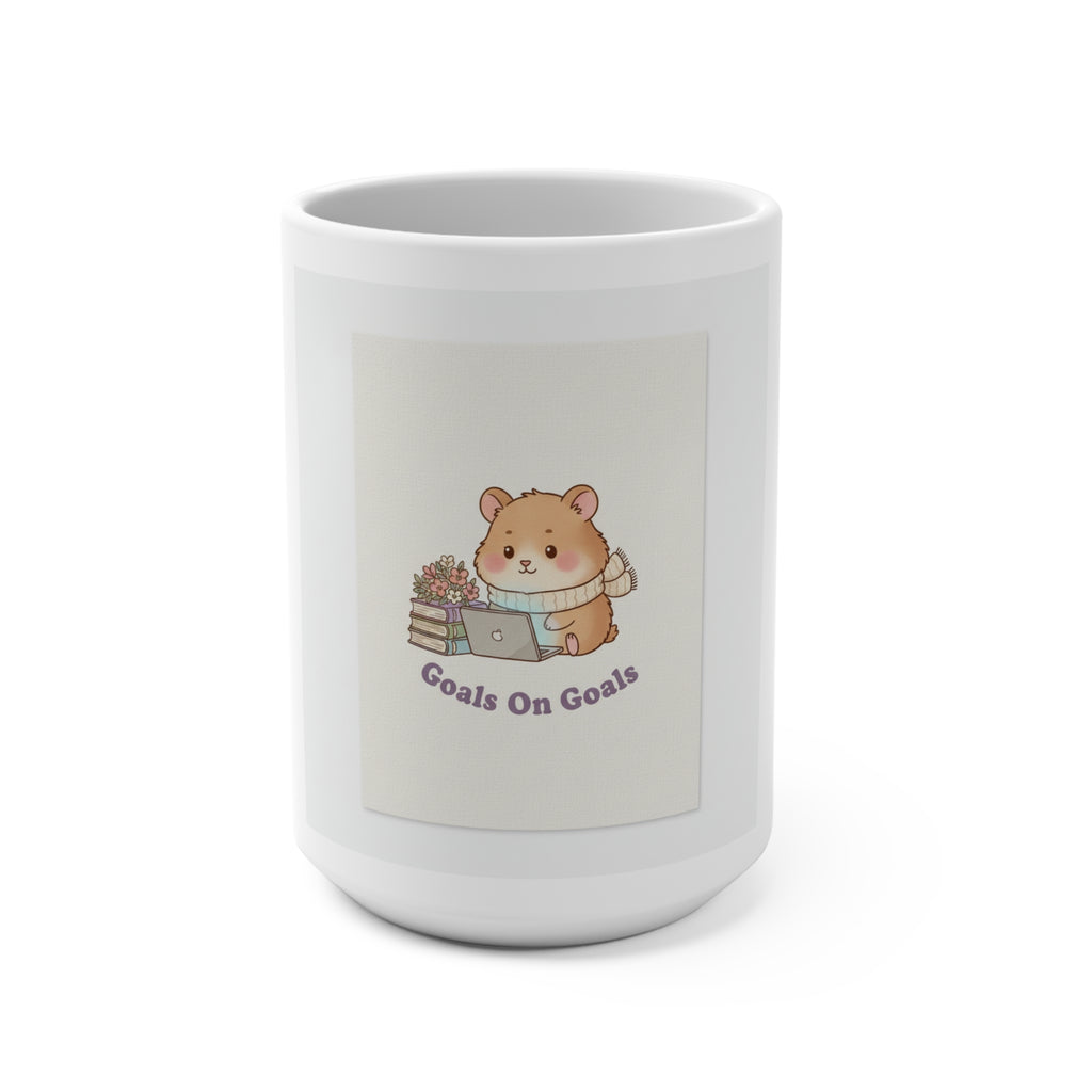 Goals On Goals Hamster Mug 15oz