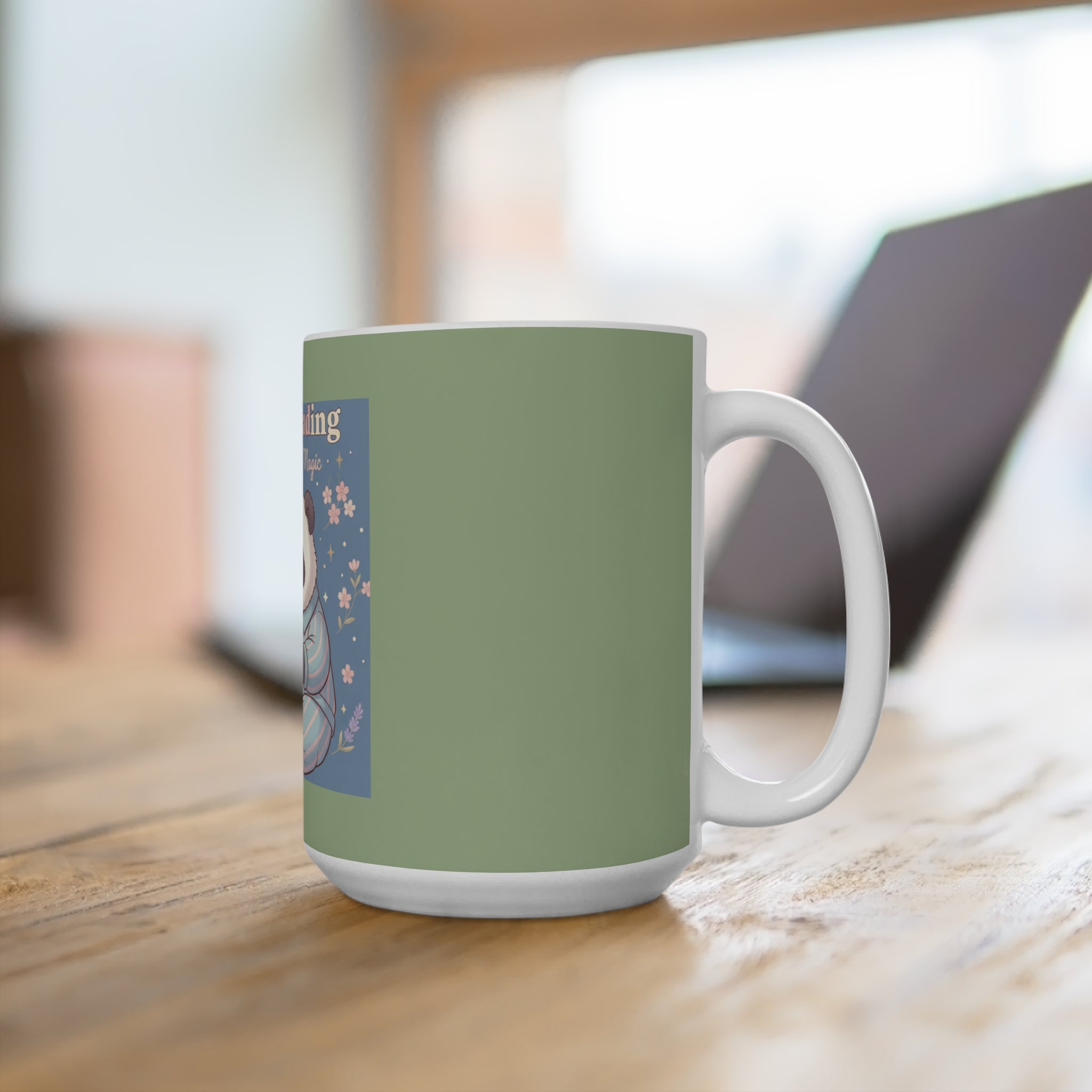 Panda Mug 15oz – Degree Loading Spring Semester Magic
