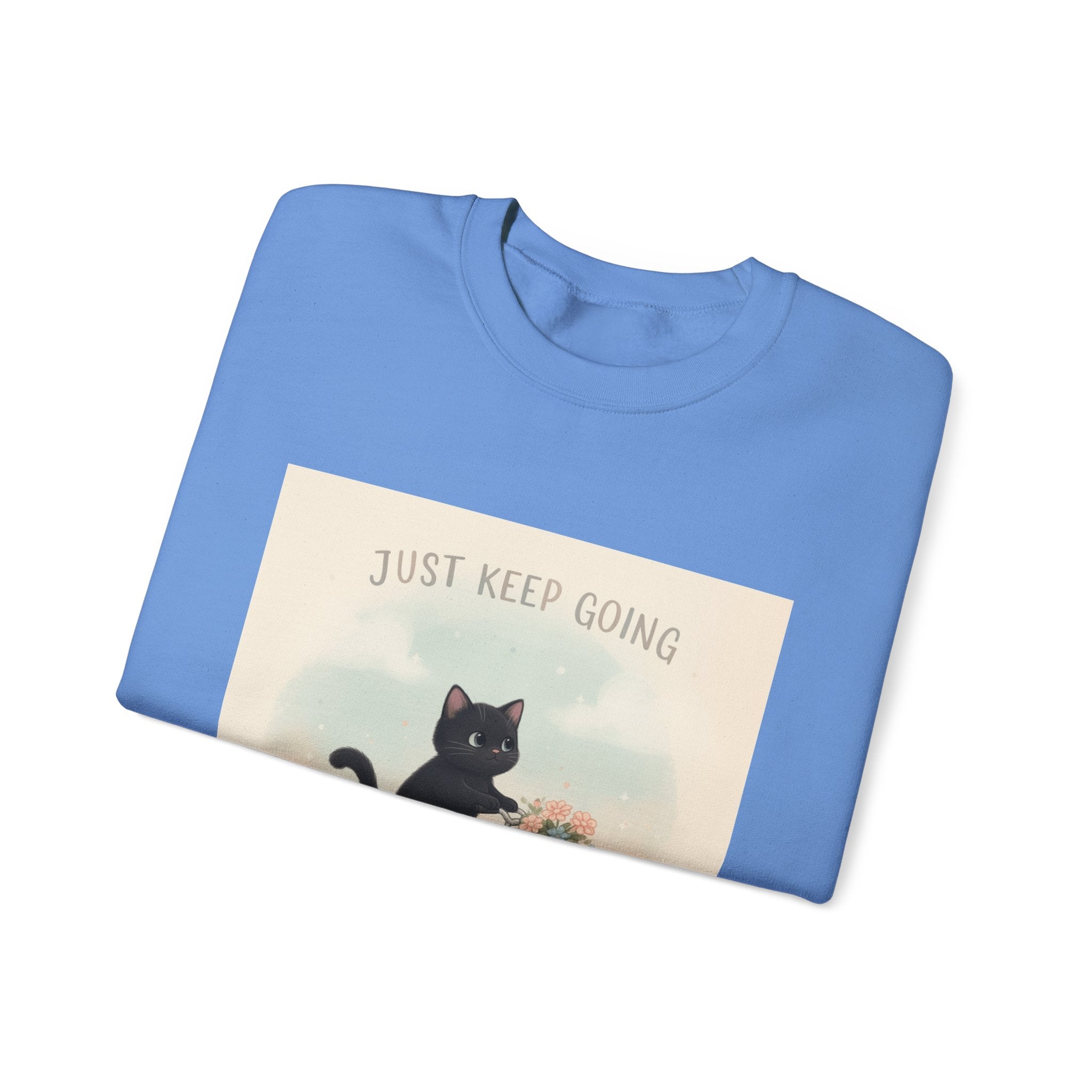 "Design" Black Cat Crewneck | College Girl Gift | Fashion | KayKay Classics