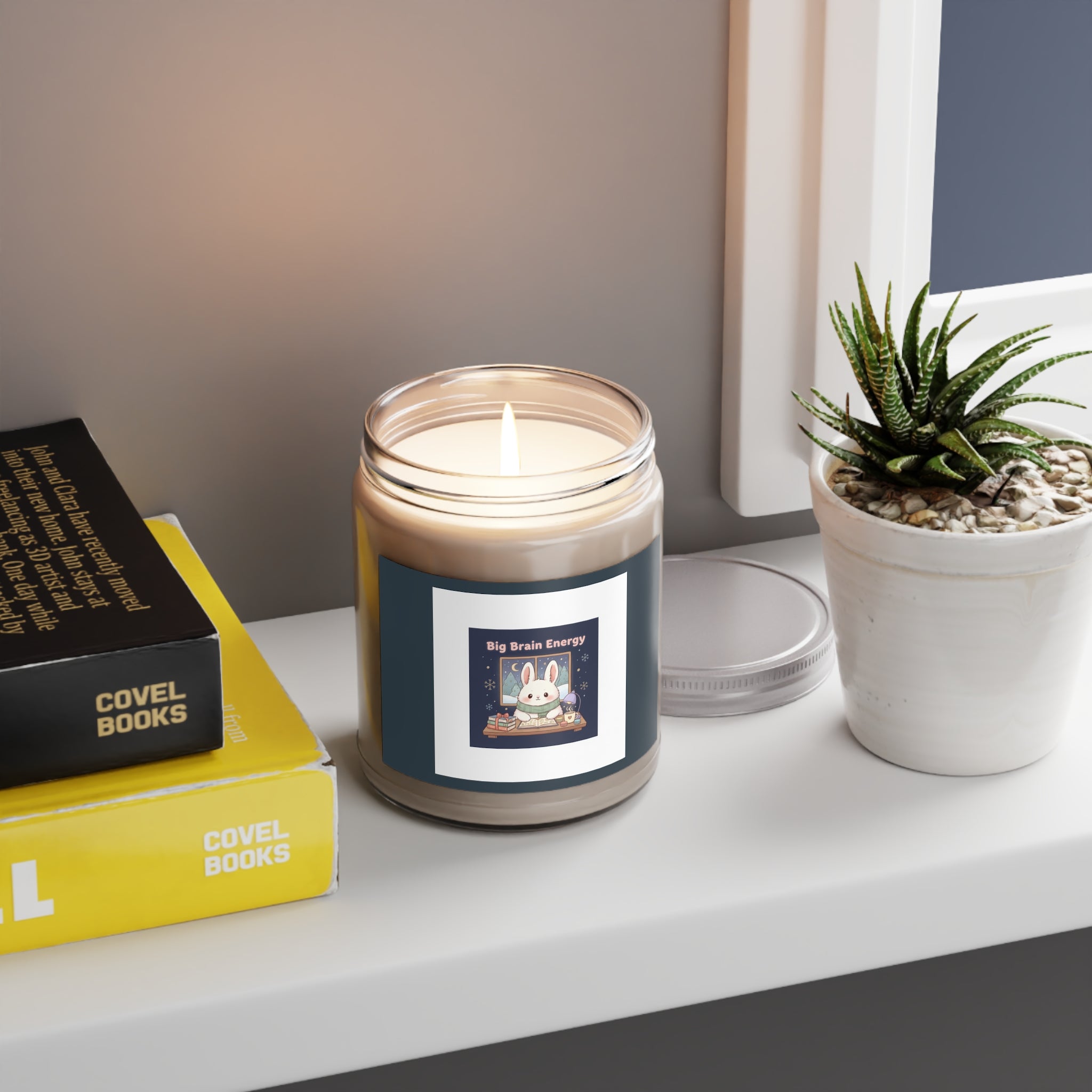 Bunny Scented Candle – Big Brain Energy
