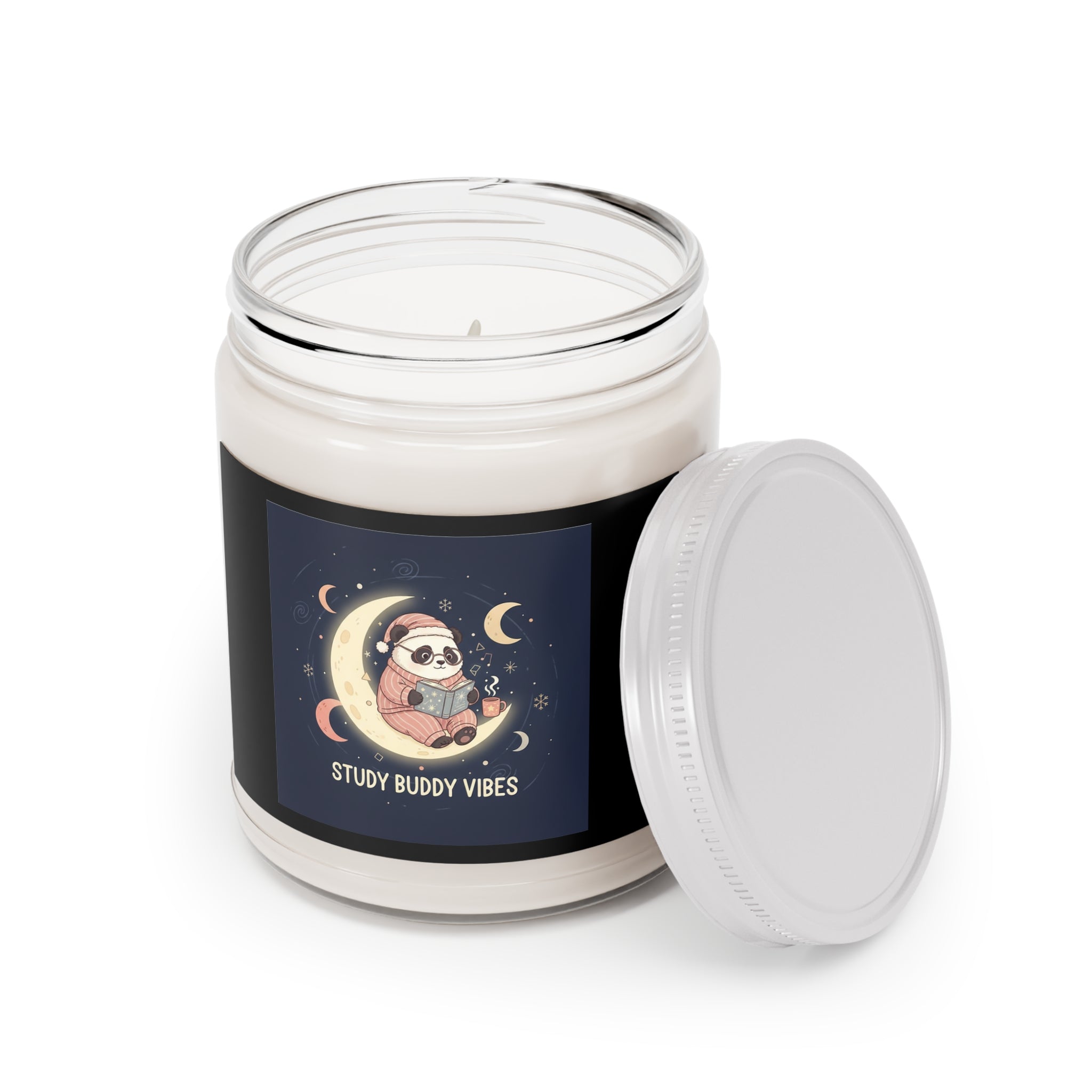 Panda Scented Candle – Study Buddy Vibes