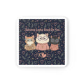 Cats With Glasses Cork Coaster – Success Looks Good on You