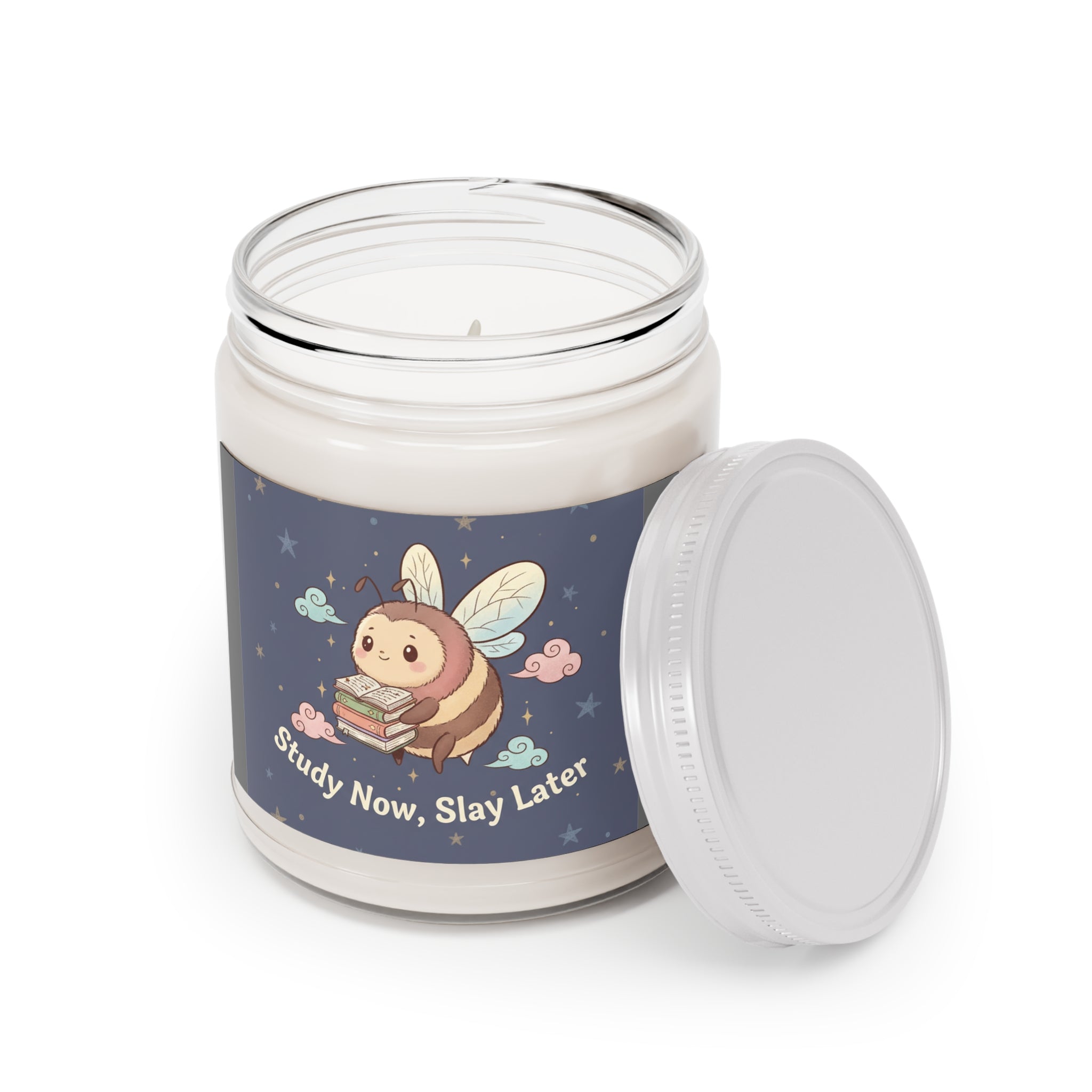 Bee Scented Candle – Study Now, Slay Later