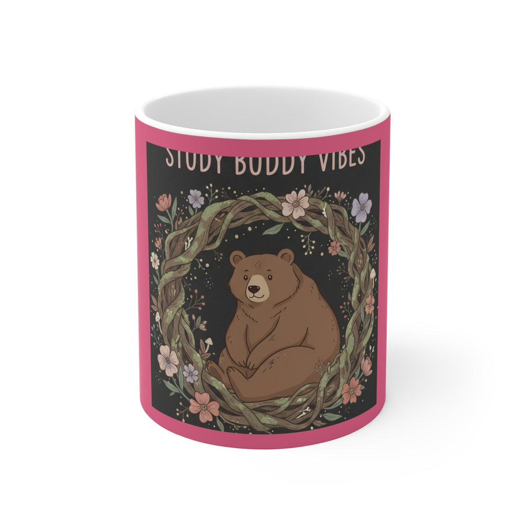 Bear Mug 11oz – Study Buddy Vibes