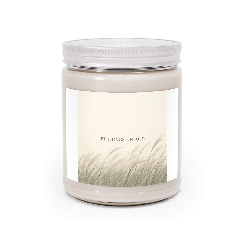 LET THINGS UNFOLD Scented Candle