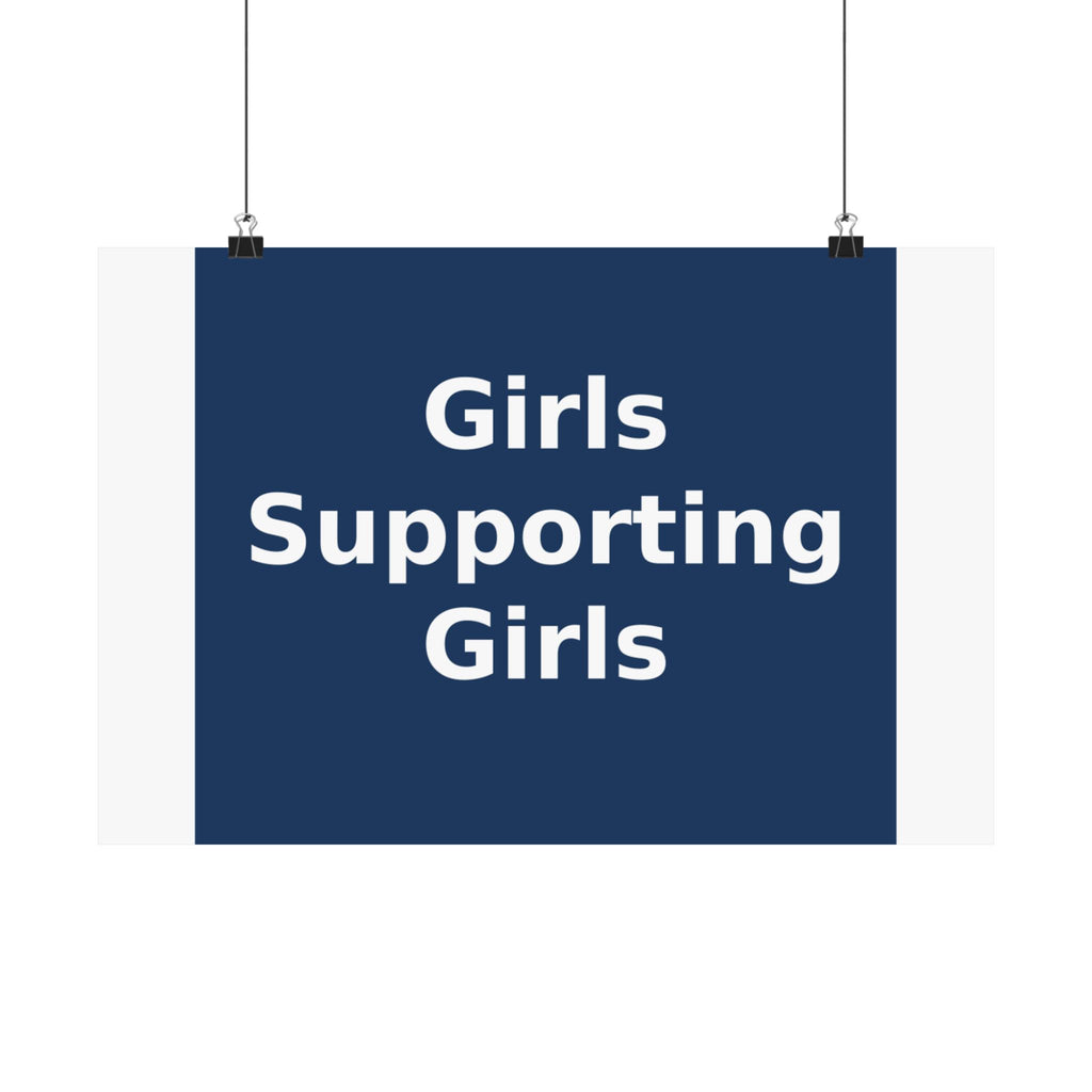 Girls Supporting Girls - KayKay Poster