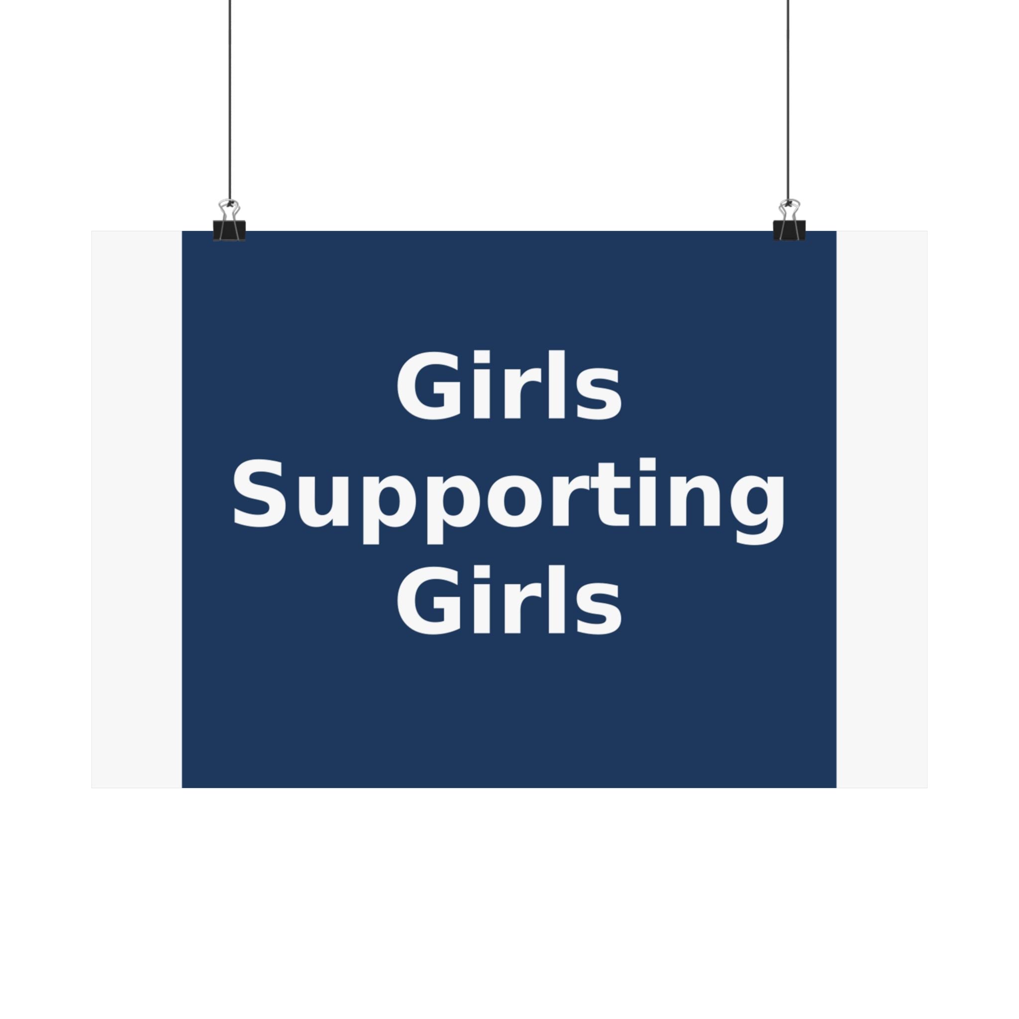 Girls Supporting Girls - KayKay Poster