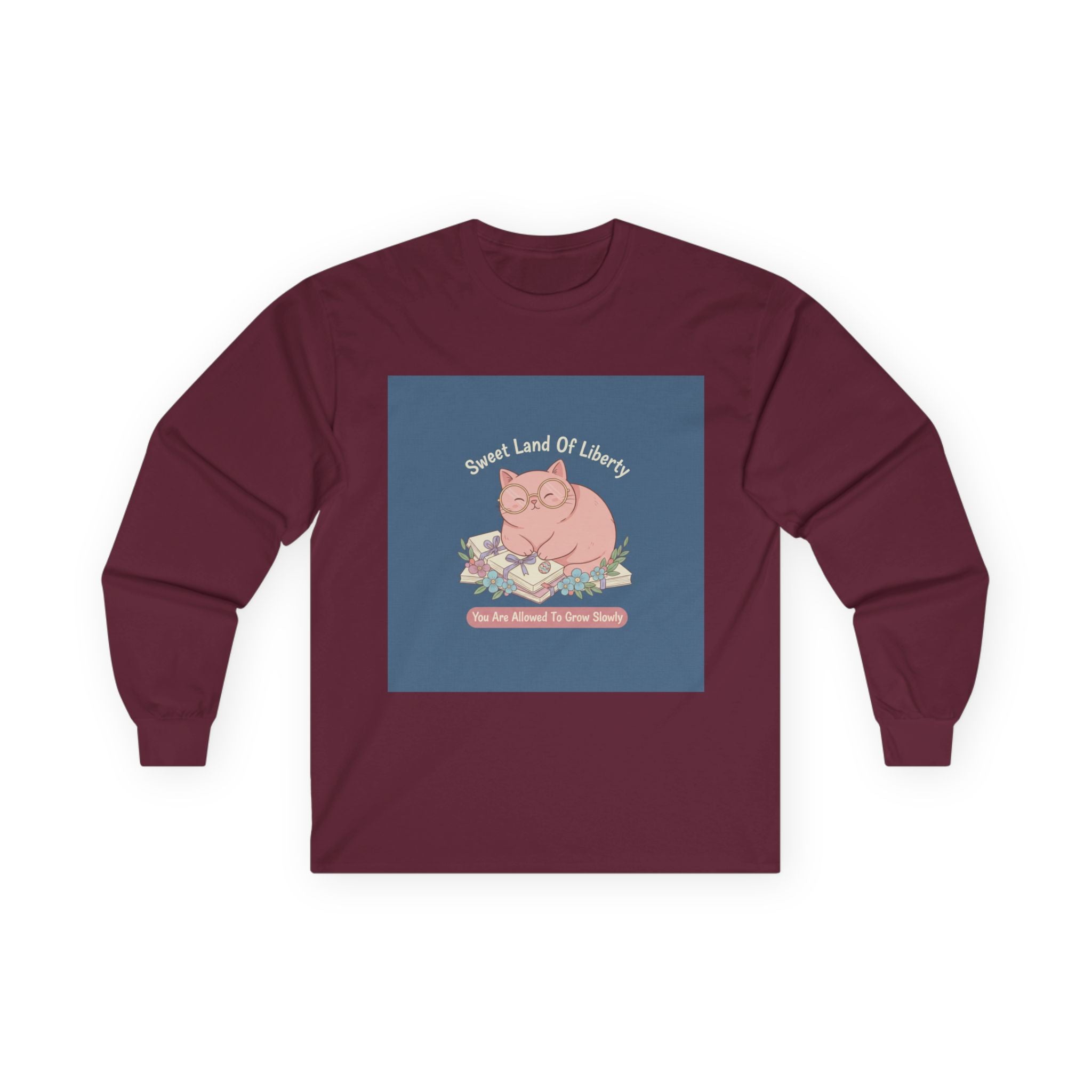 Cat Long Sleeve Tee – Sweet Land of Liberty