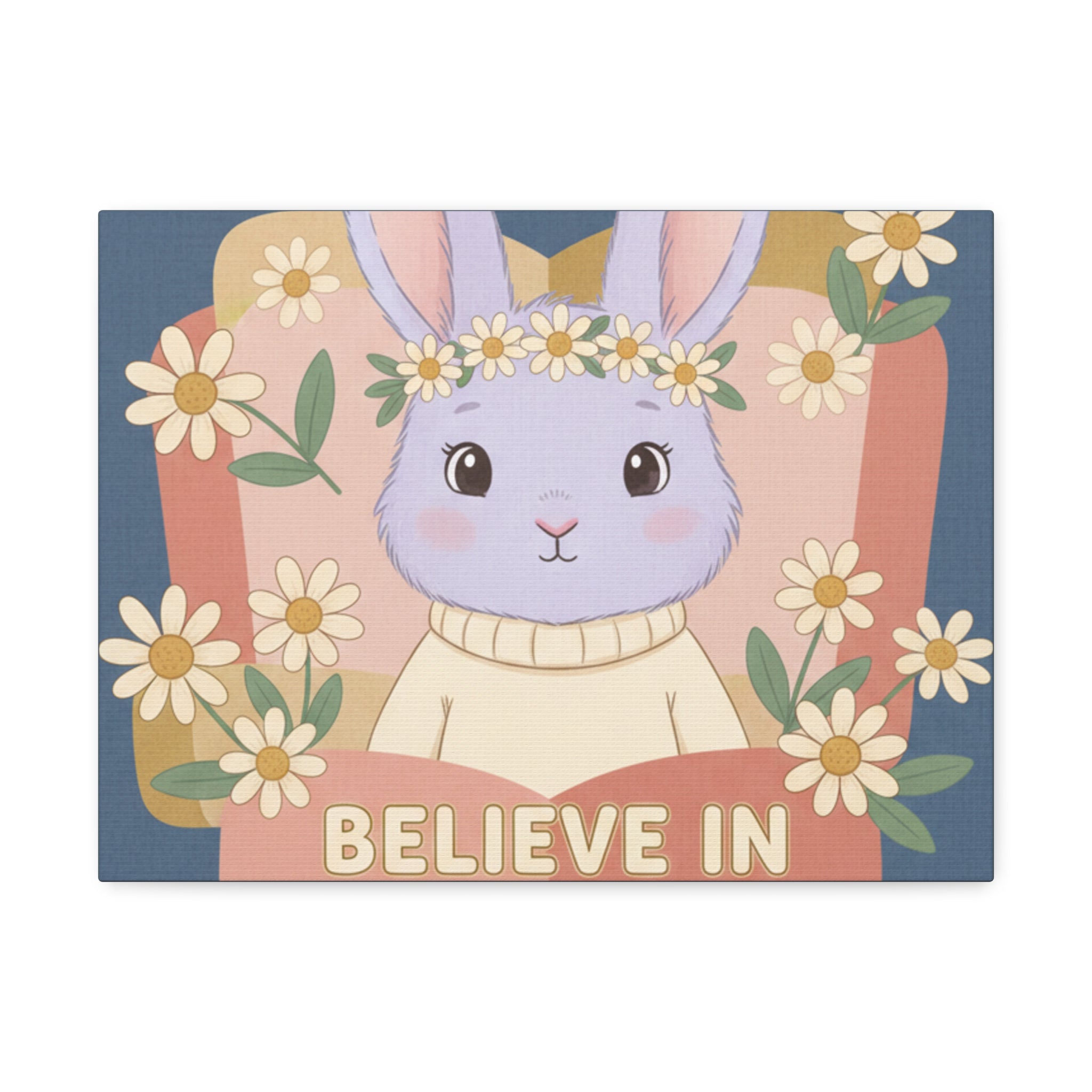 Bunny Canvas Print – Believe in Your Magic