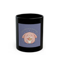 Bunny Black Mug 11oz – You Are Allowed to Grow Slowly