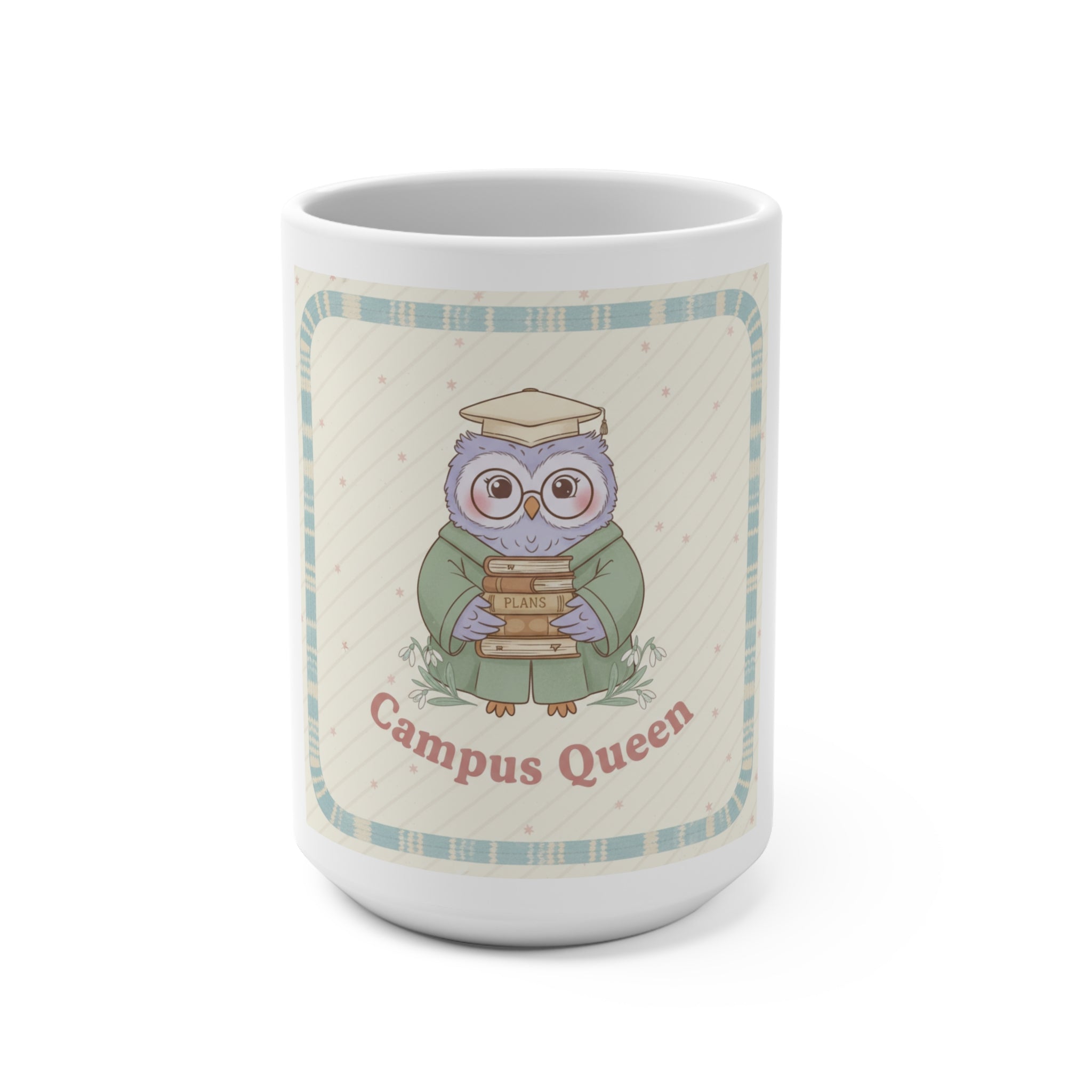 Campus Queen Owl Mug 15oz