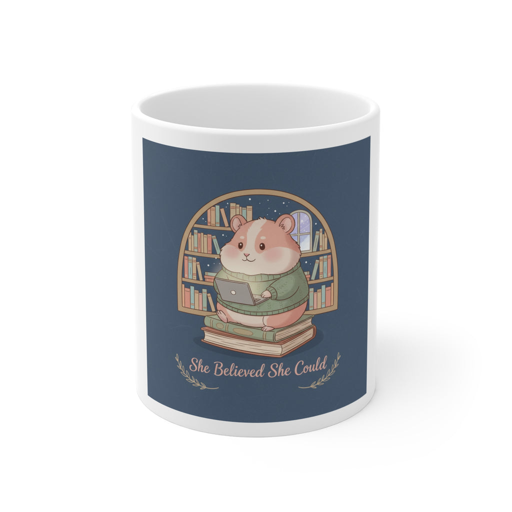 Bear Mug 11oz – She Believed She Could