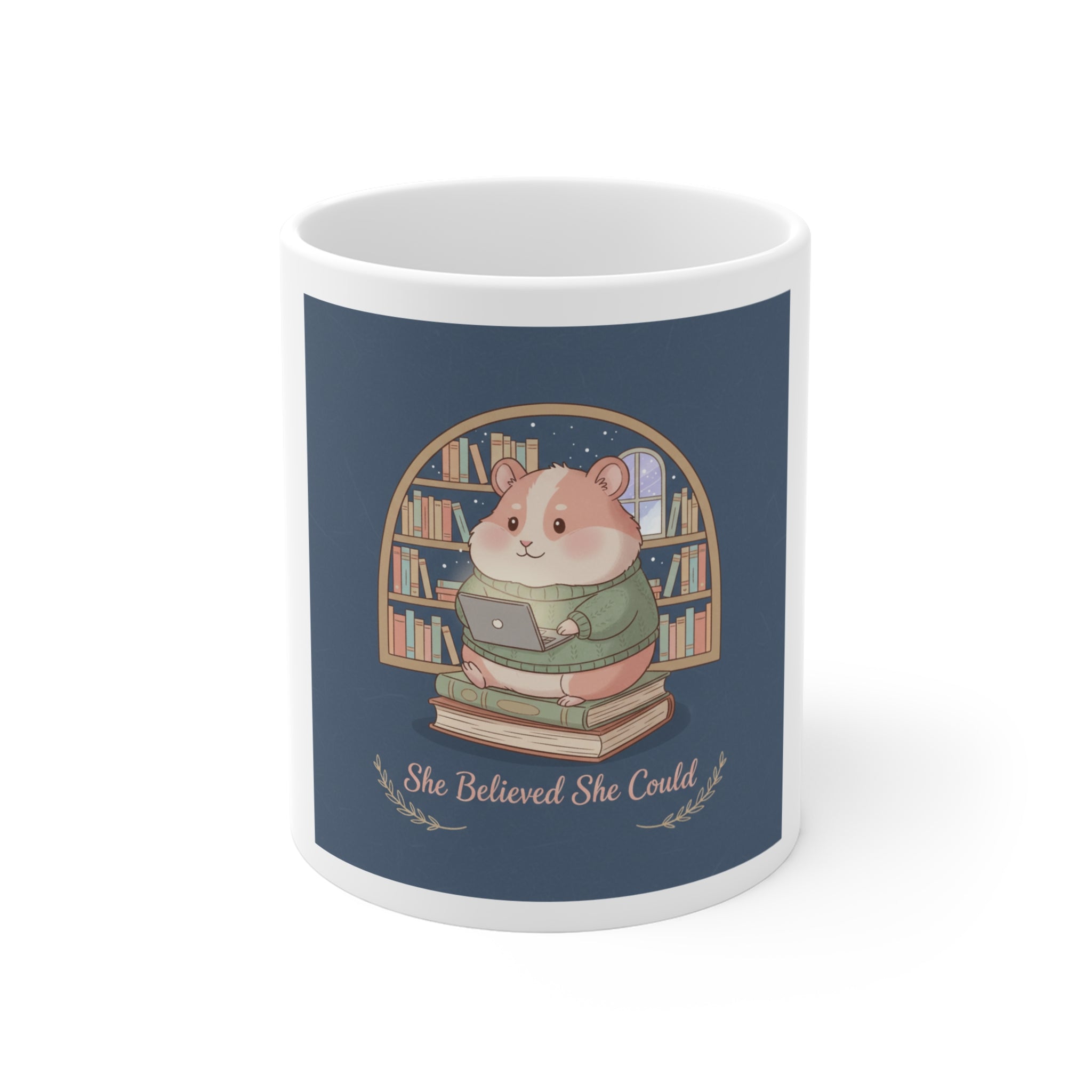 Bear Mug 11oz – She Believed She Could