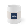 "Well Dressed" Black Cat Mug | College Girl Gift | Fashion | KayKay Classics