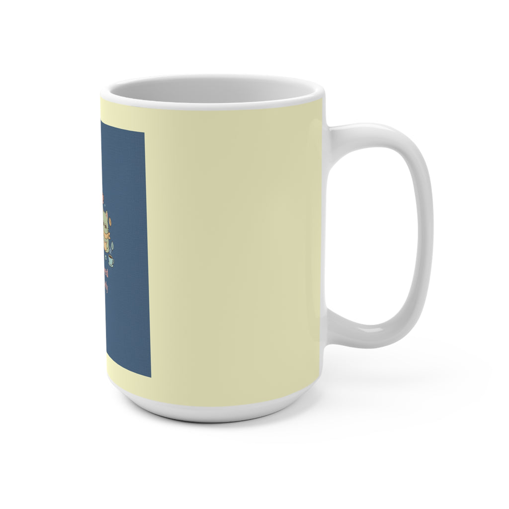 Cats With Glasses Mug 15oz – You Are Allowed to Grow Slowly