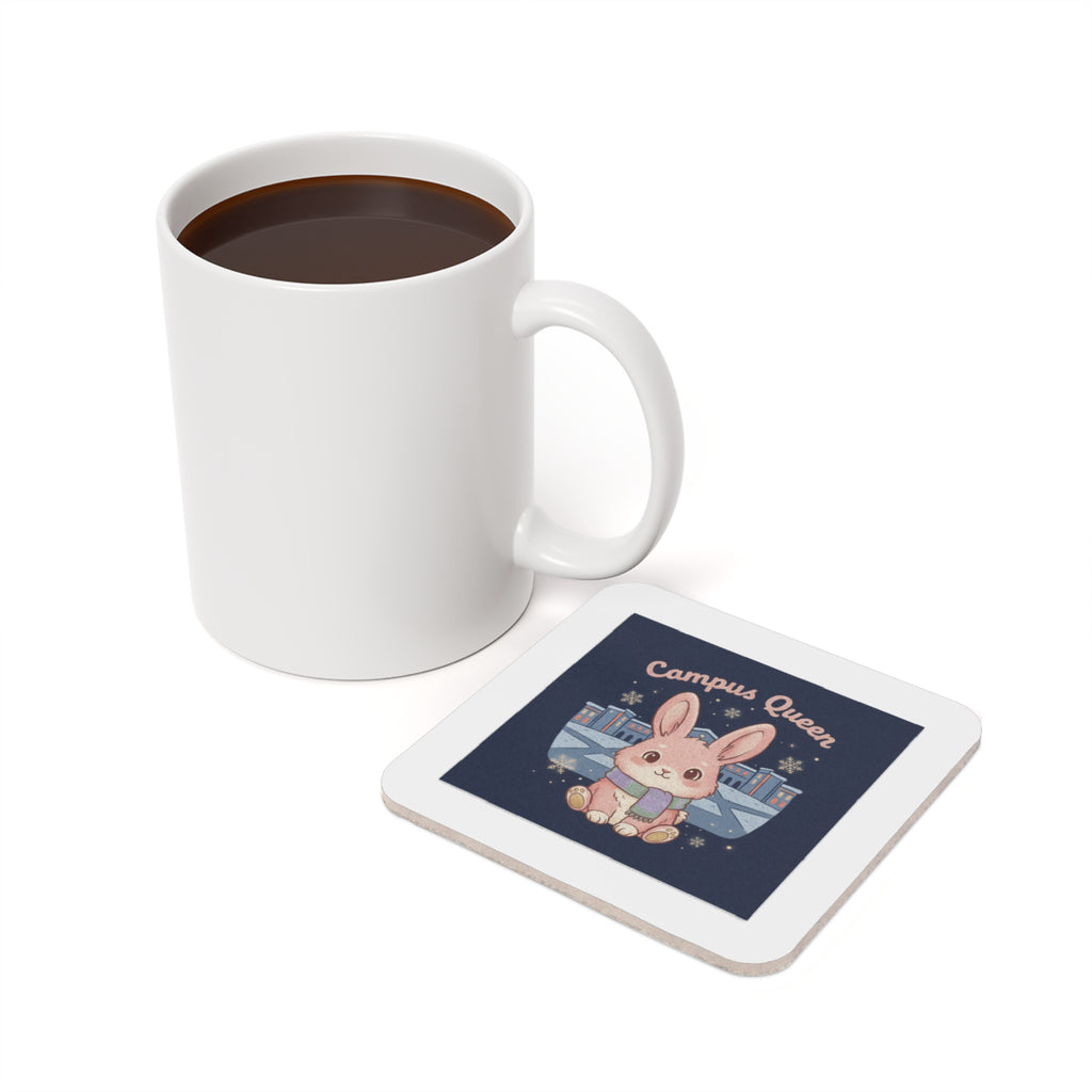 Rabbit Cork Coaster – Campus Queen