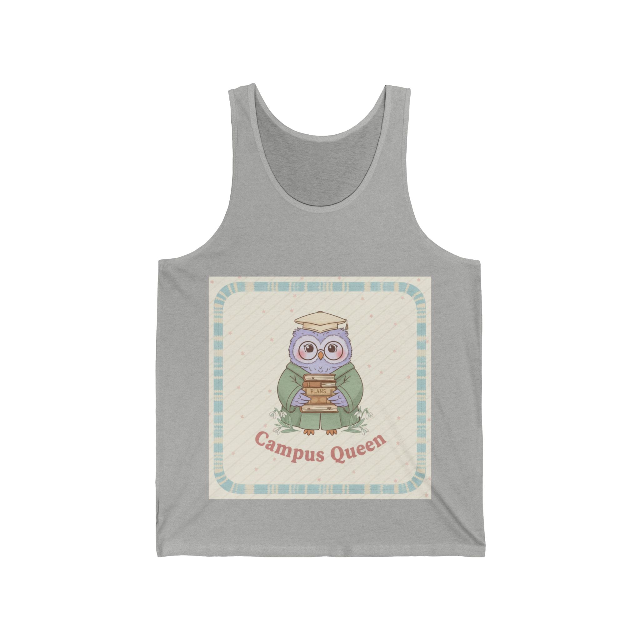 Campus Queen Owl Tank Top