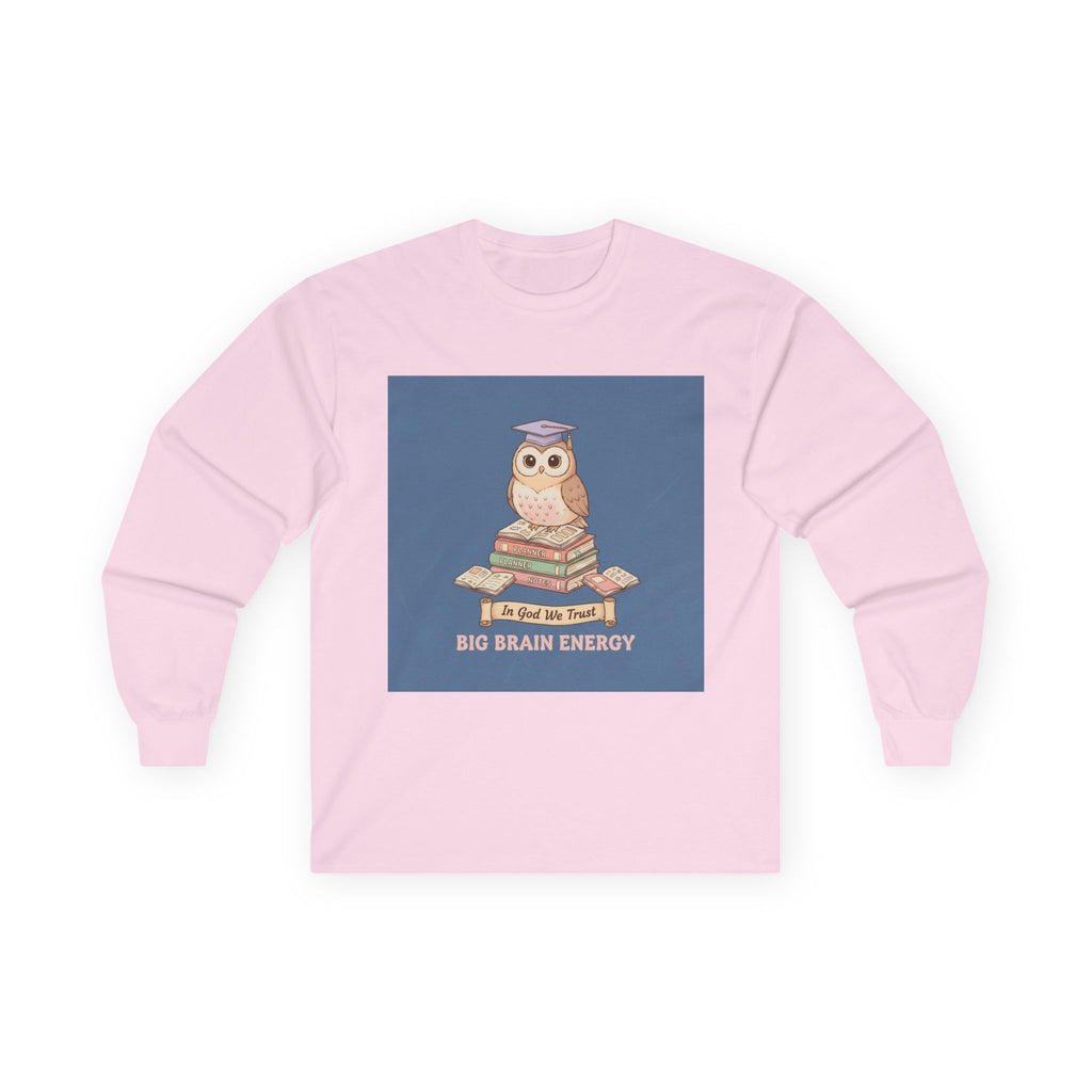 Owl Long Sleeve Tee – In God We Trust