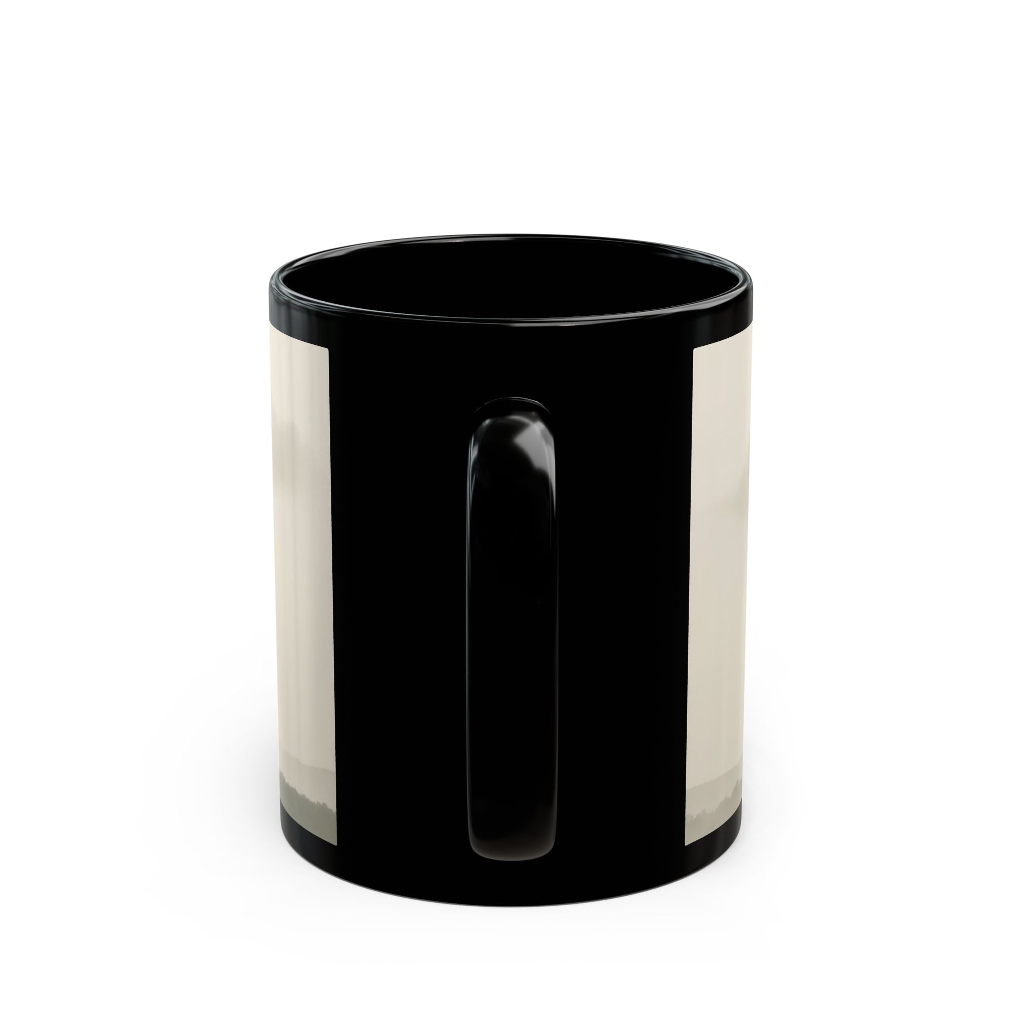 THIS MOMENT WILL PASS Black Mug