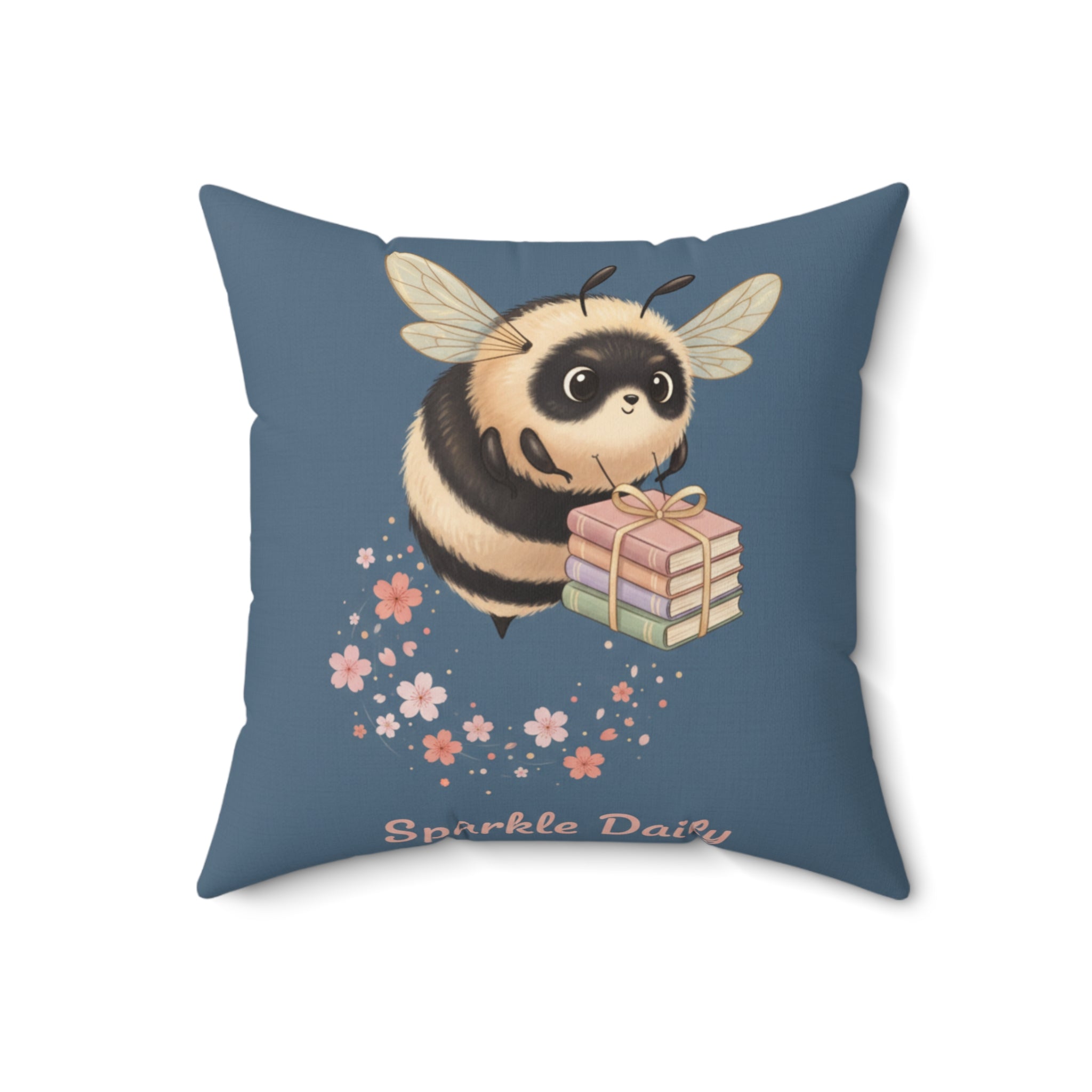 Bee Square Pillow – Sparkle Daily