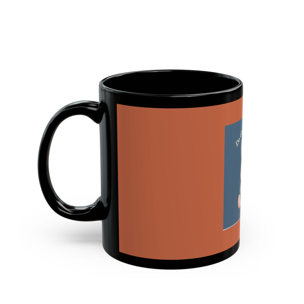 Bunny Black Mug 11oz – Do Good Be Good