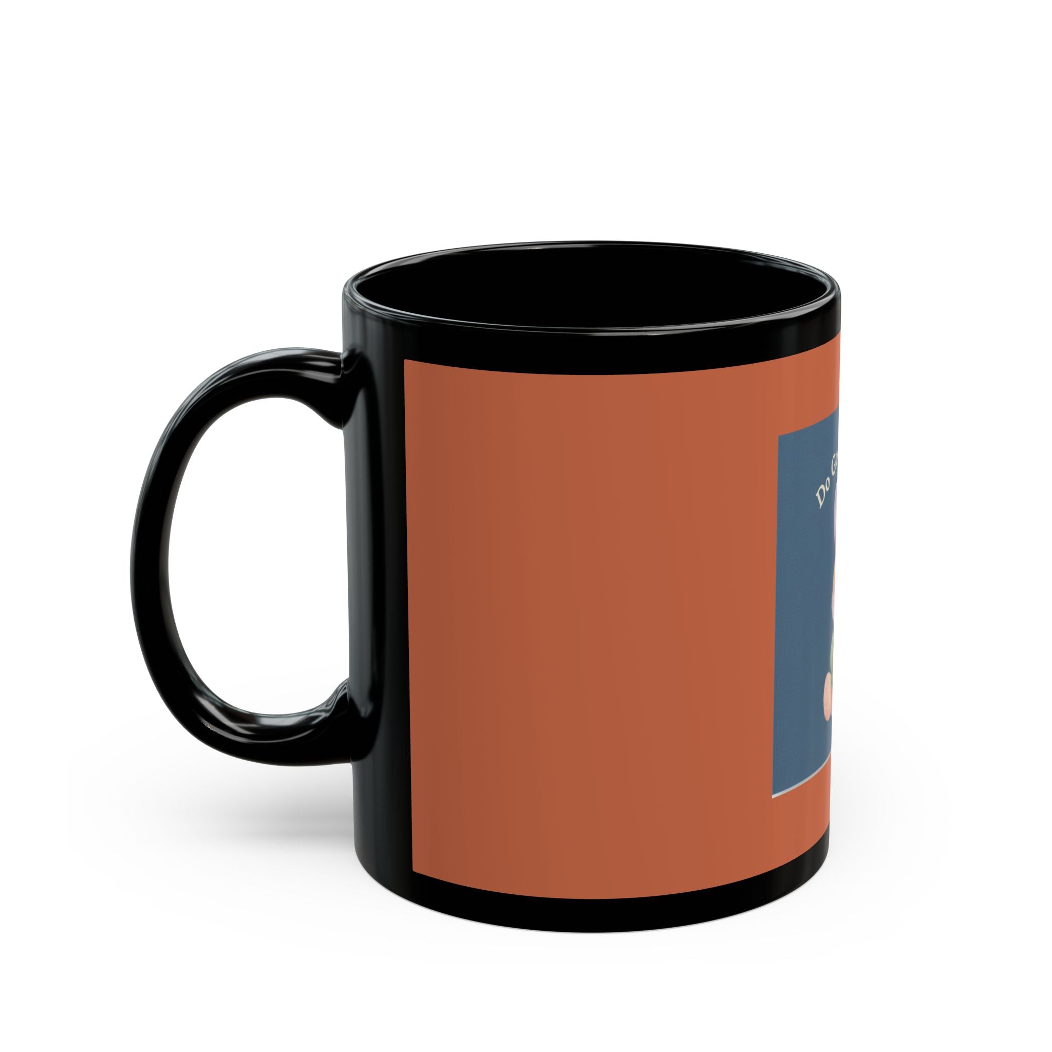 Bunny Black Mug 11oz – Do Good Be Good