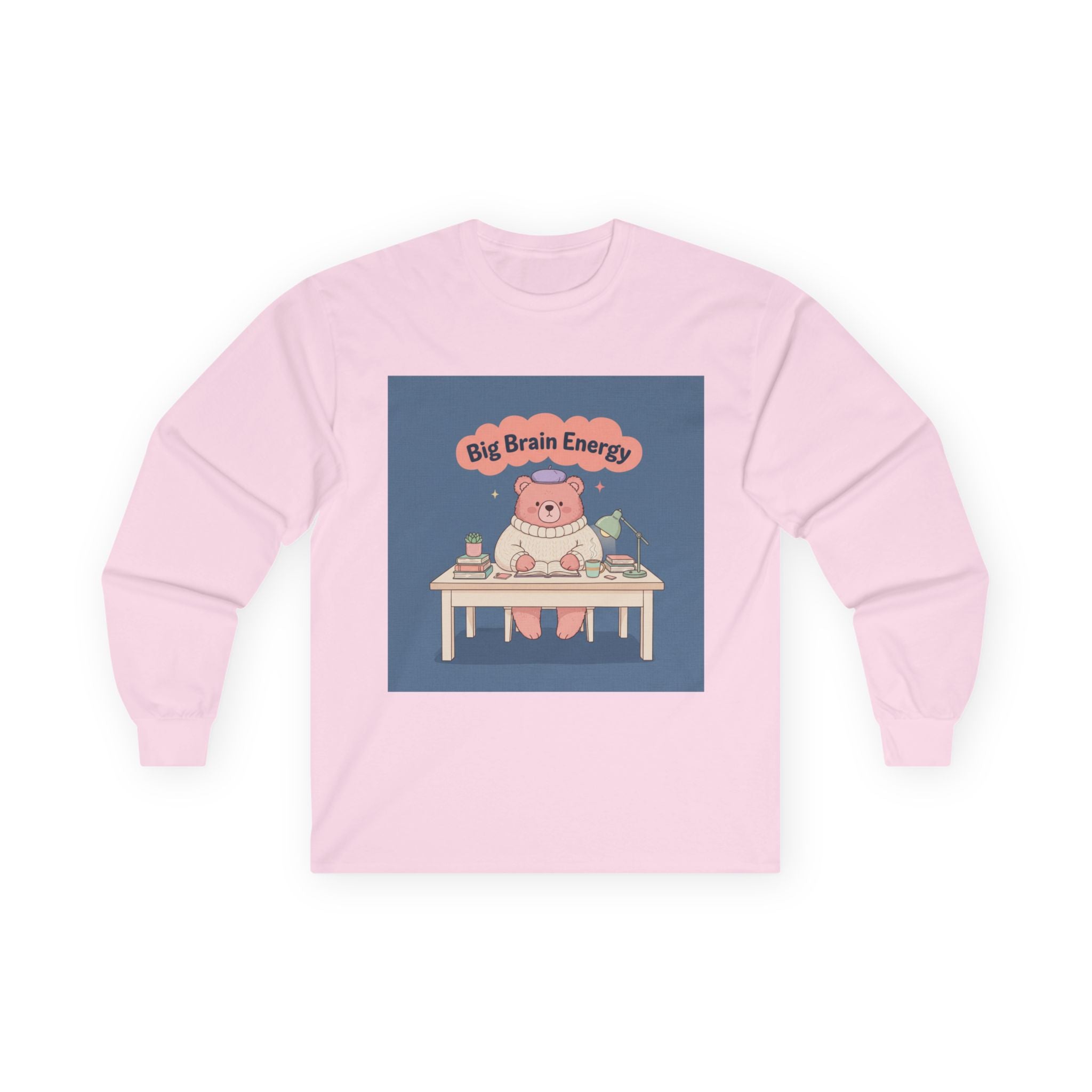 Bear Long Sleeve Tee – Big Brain Energy