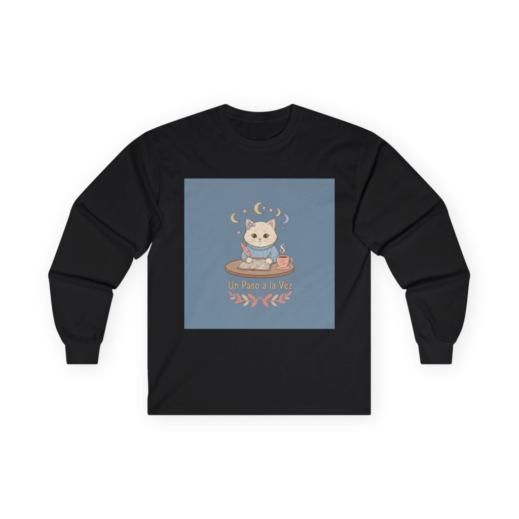 Un Paso a la Vez Cat Long Sleeve Tee