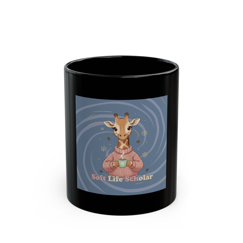 Bear Black Mug 11oz – Soft Life Scholar