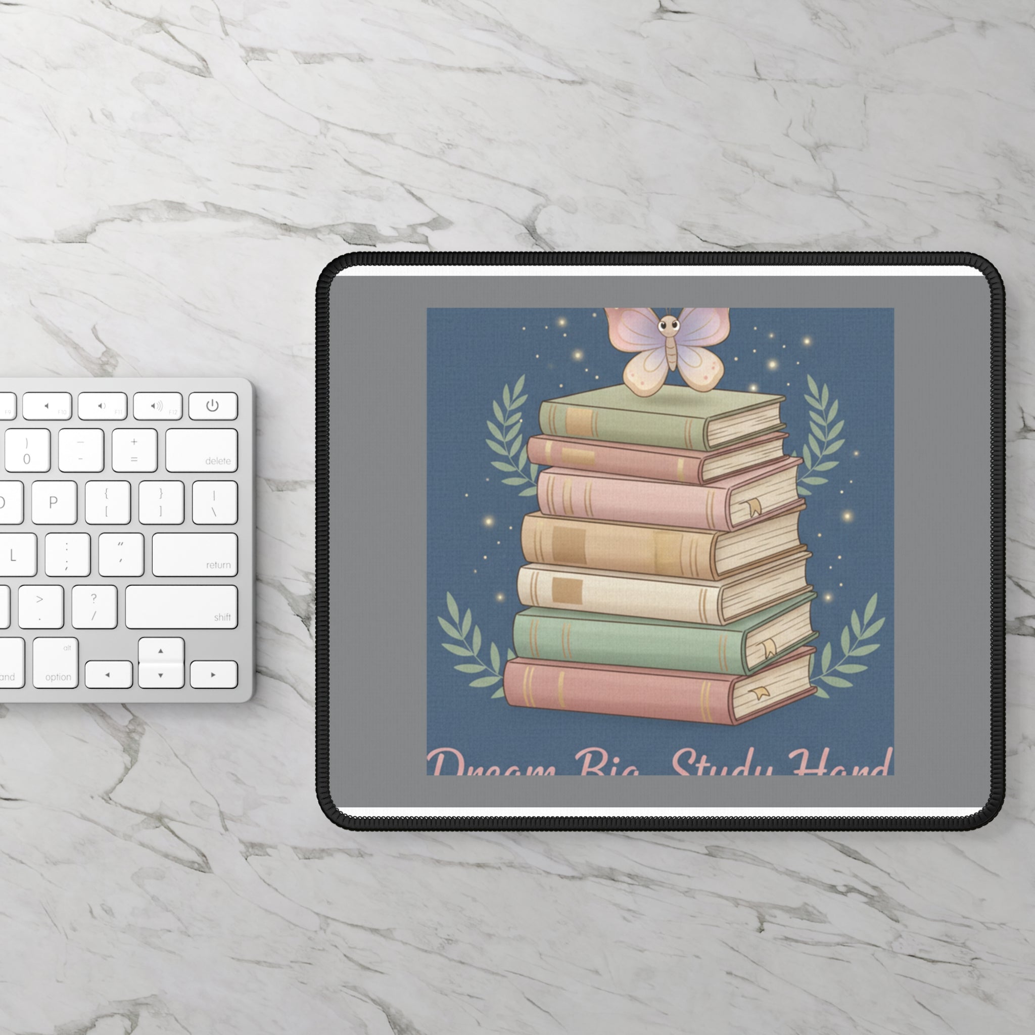 Butterfly Mouse Pad – Dream Big Study Hard
