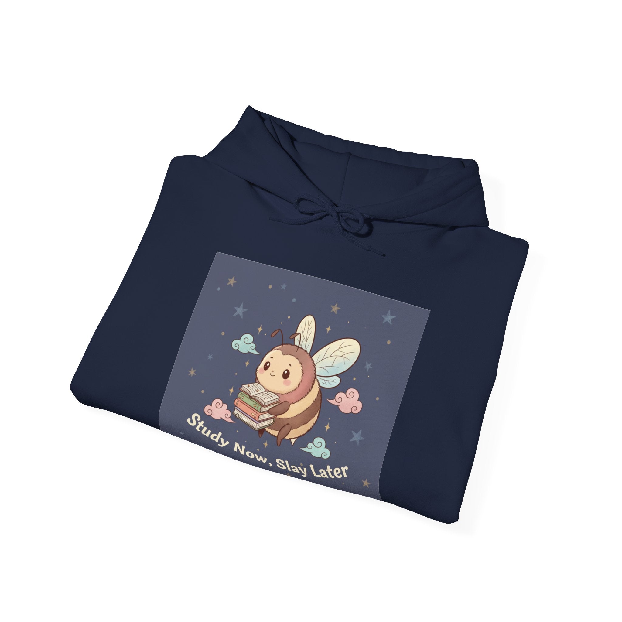 Bee Hoodie – Study Now, Slay Later
