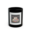 Magic Takes Time Black Mug 11oz