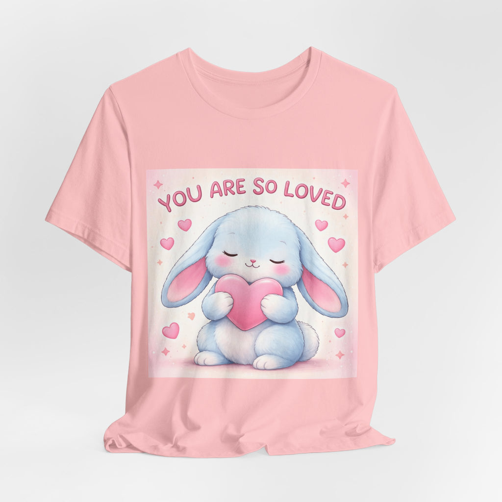 "YOU ARE SO LOVED" Black Cat Women Tee | College Girl Gift | Fashion | KayKay Classics