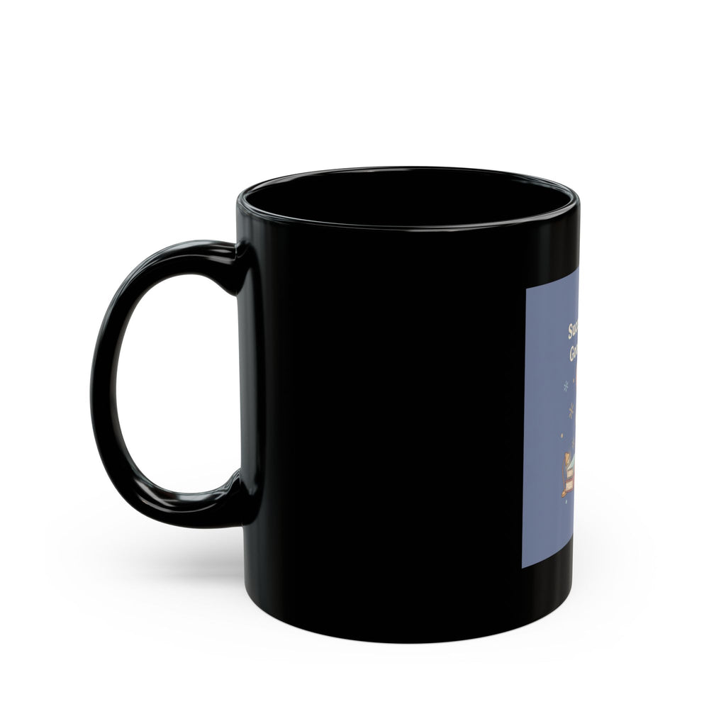 Bunny Black Mug 11oz – Success Looks Good on You