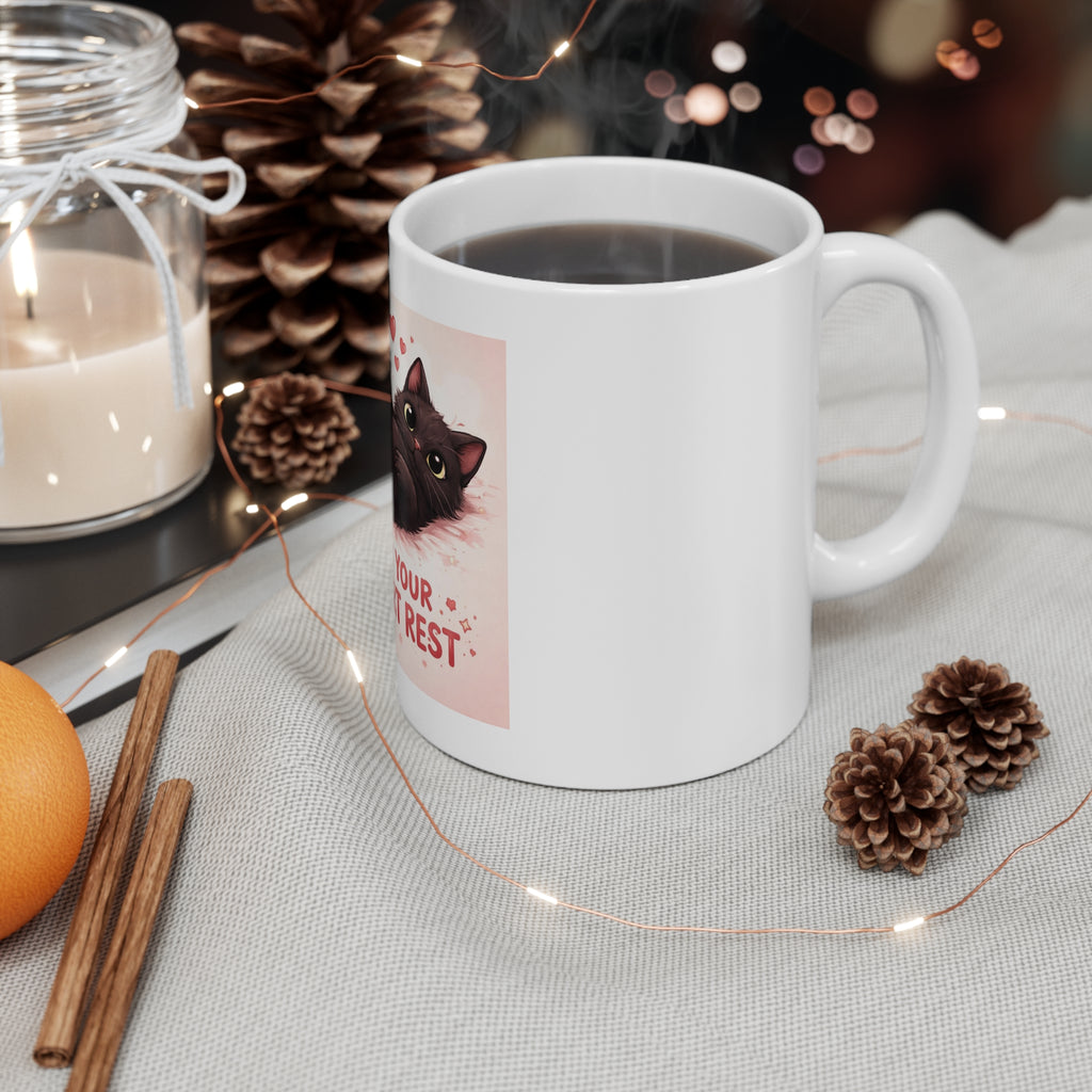 LET YOUR HEART REST Mug 11oz