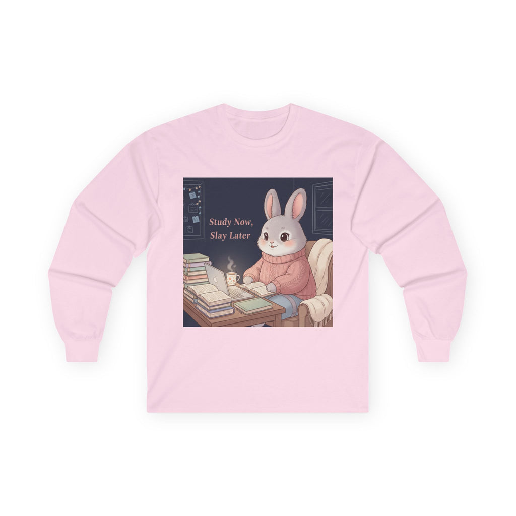 Bunny Long Sleeve Tee – Study Now Slay Later