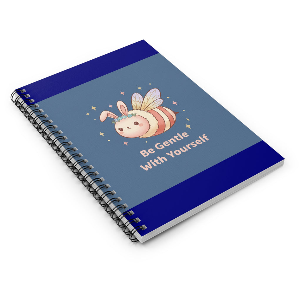 Honeybee Spiral Notebook – Be Gentle With Yourself