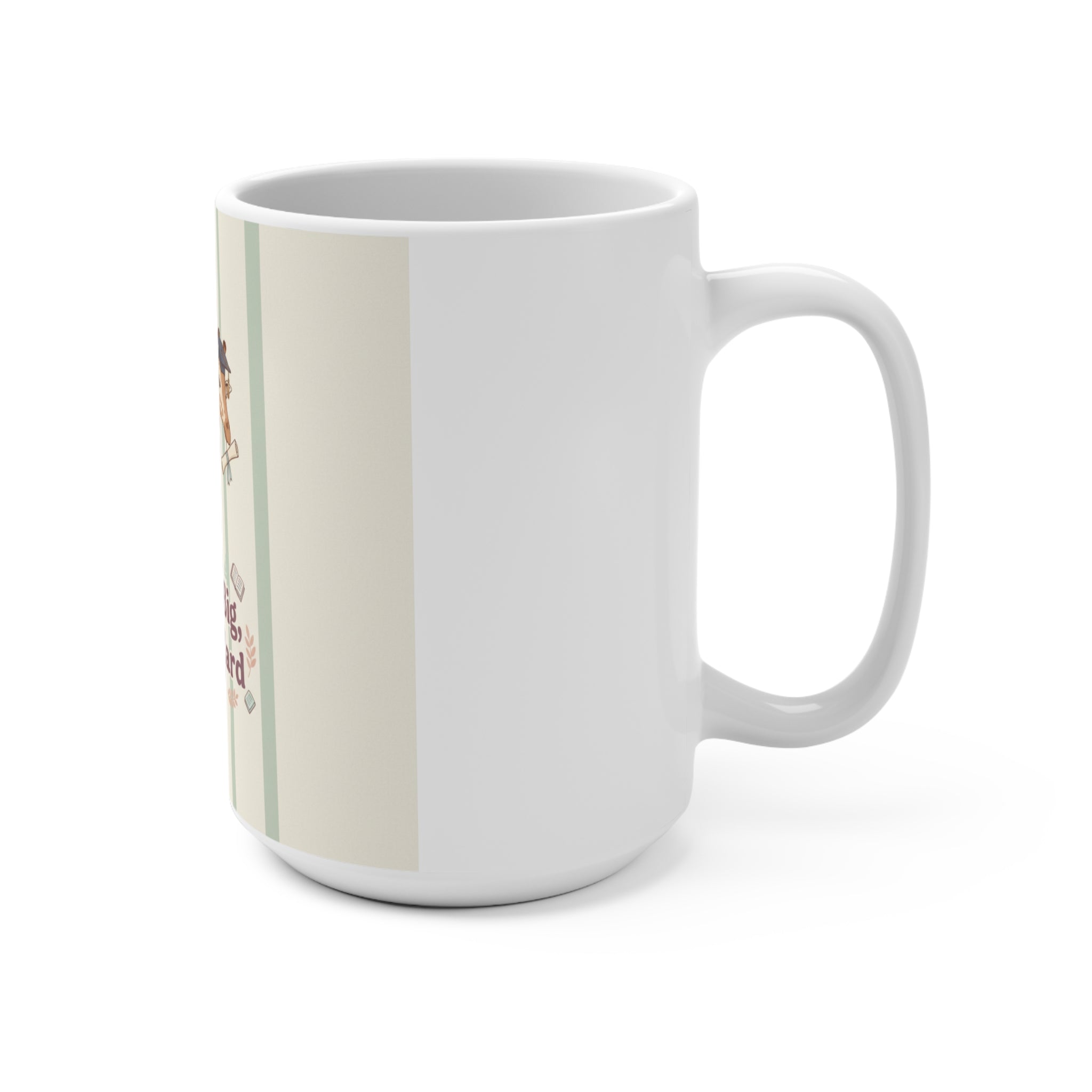 Dream Big, Study Hard Giraffe Mug 15oz