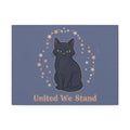 Black Cat Canvas Print – United We Stand