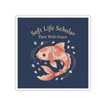 Koi Die-Cut Sticker – Soft Life Scholar Flow With Grace