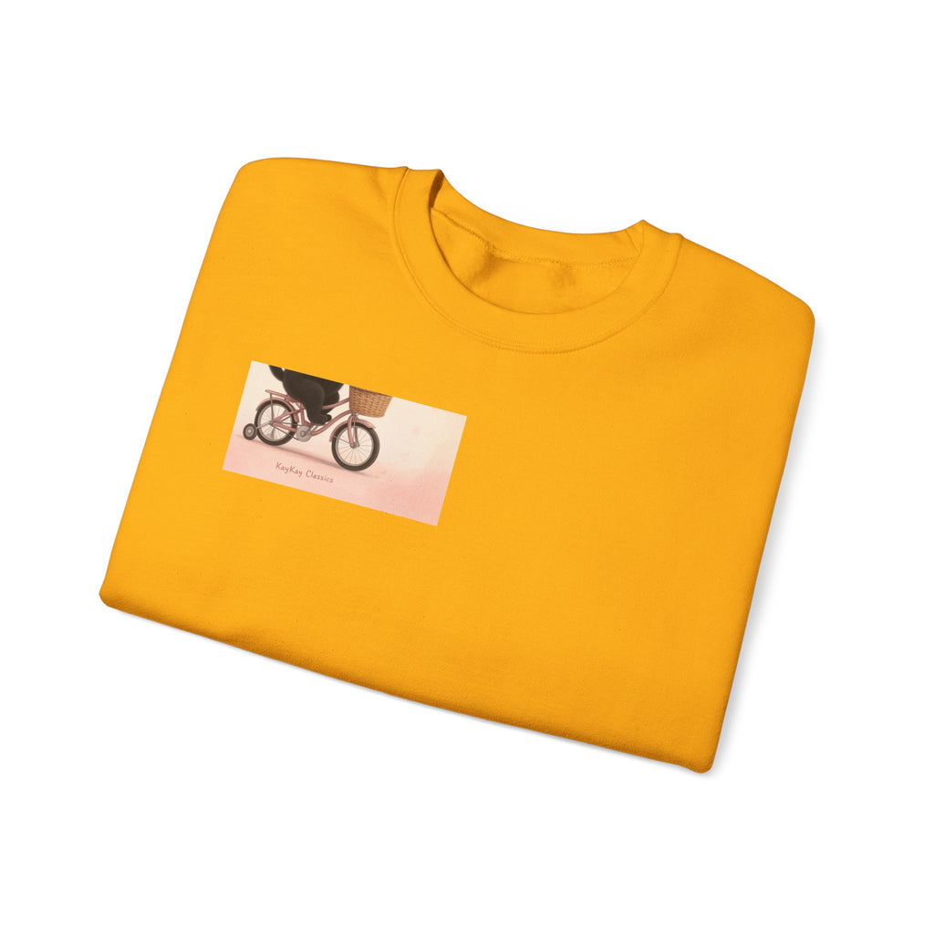 "Life Behind Bars" Black Cat Crewneck | College Girl Gift | Fashion | KayKay Classics