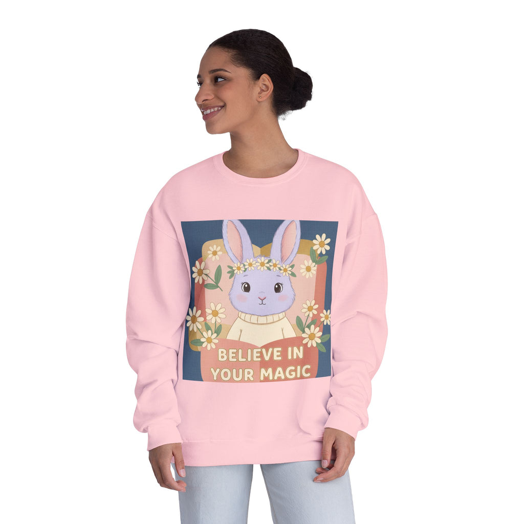 Bunny Crewneck Sweatshirt – Believe in Your Magic