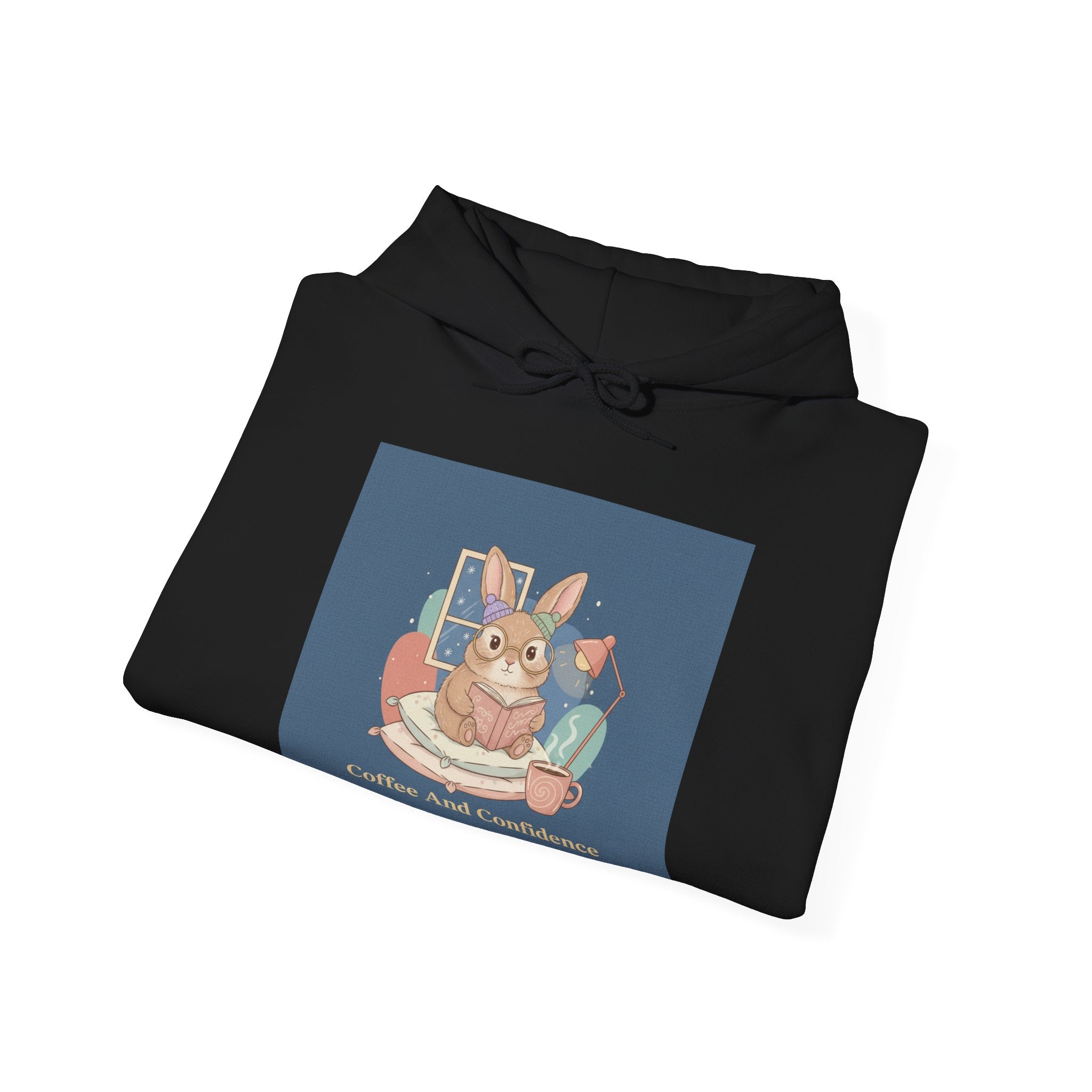Rabbit Hoodie – Coffee and Confidence