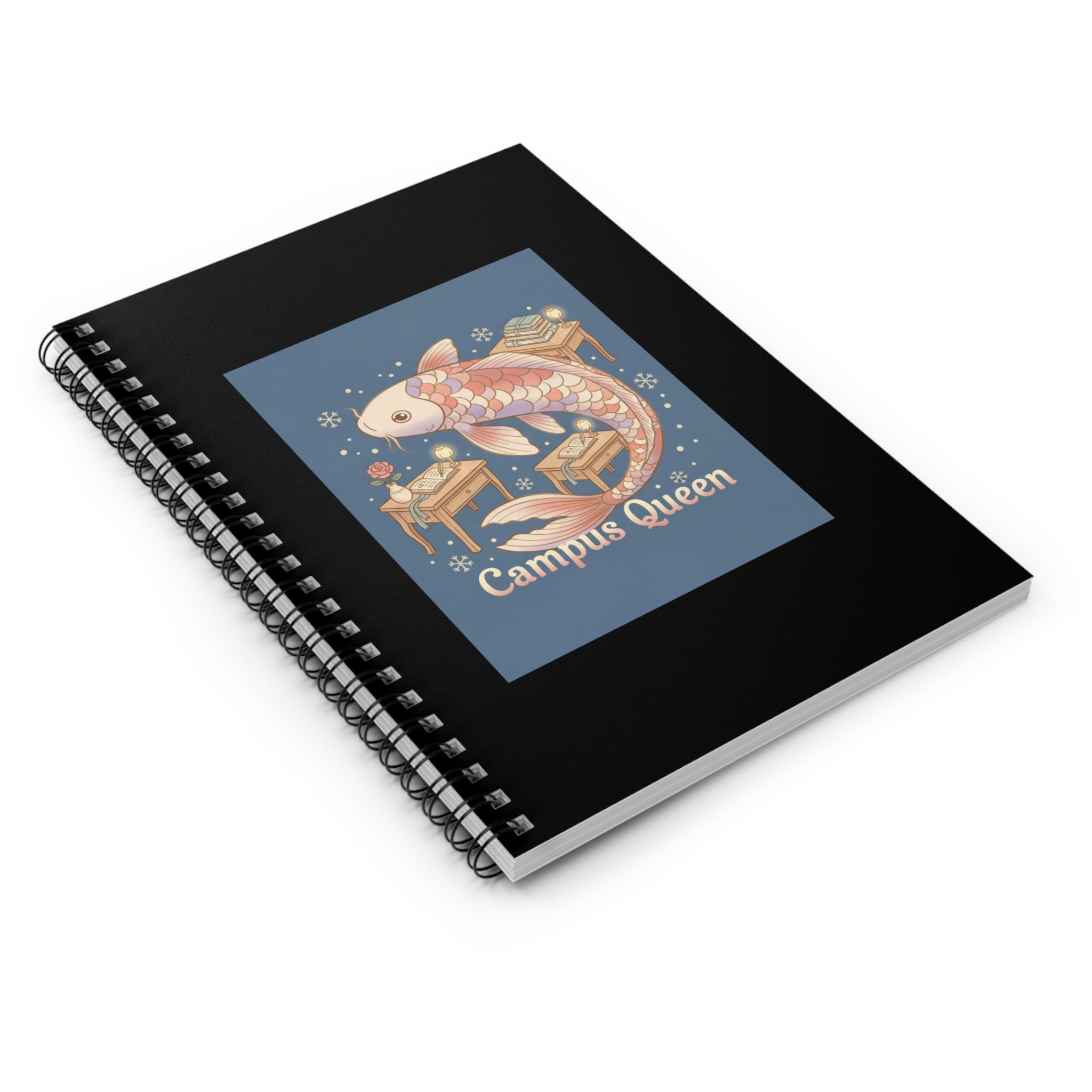 campus queen Spiral Notebook