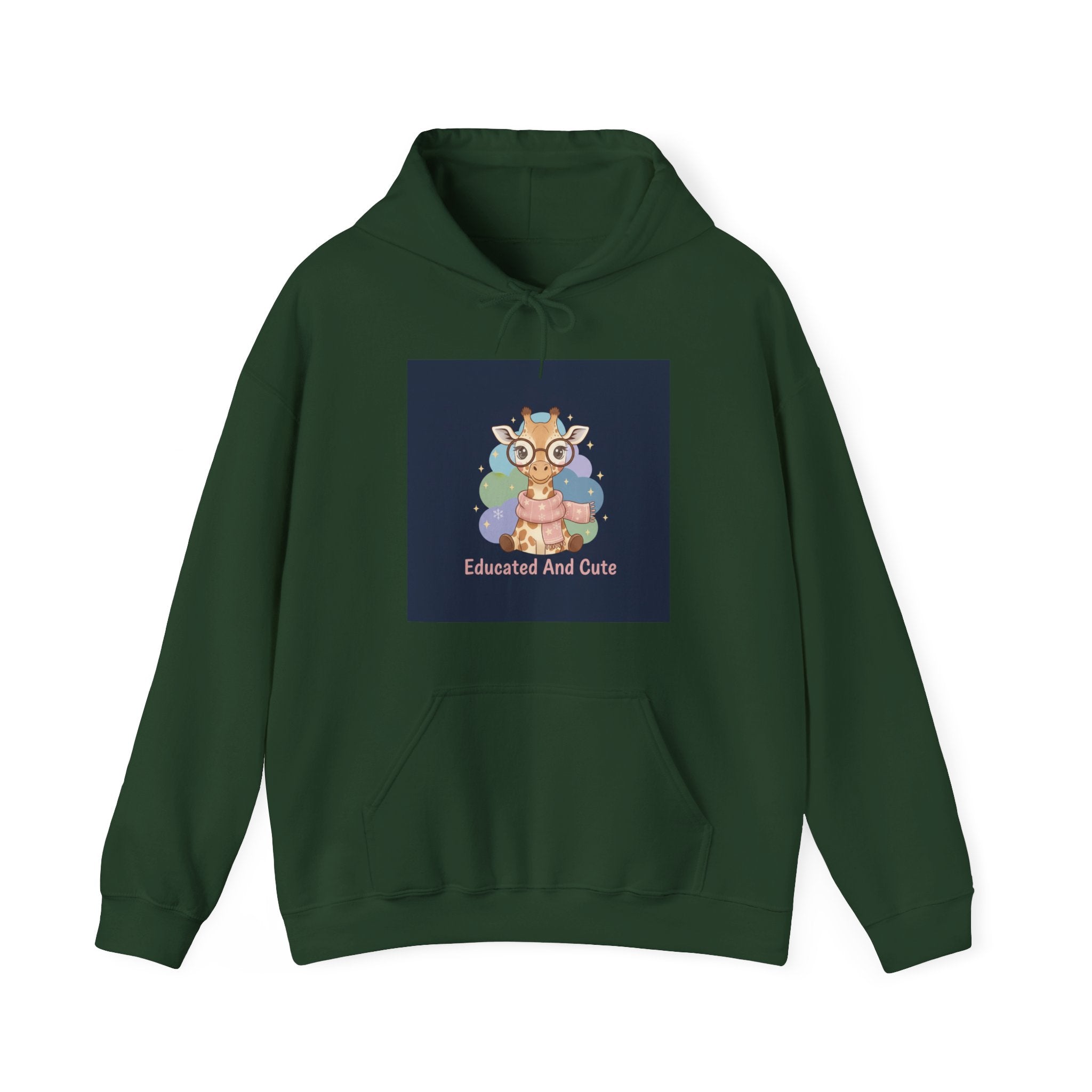 Bear Hoodie – Educated and Cute