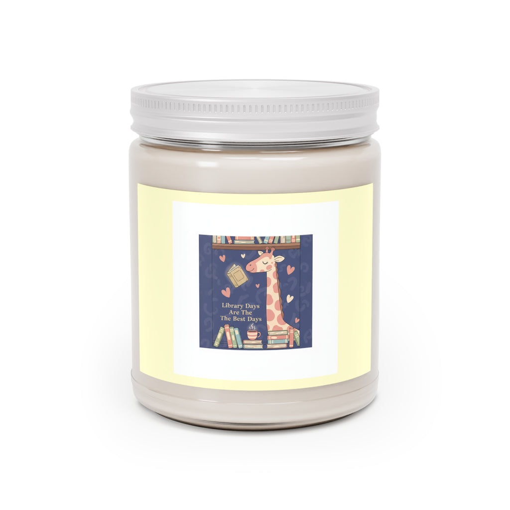 Bunny Scented Candle – Library Days Are the Best Days