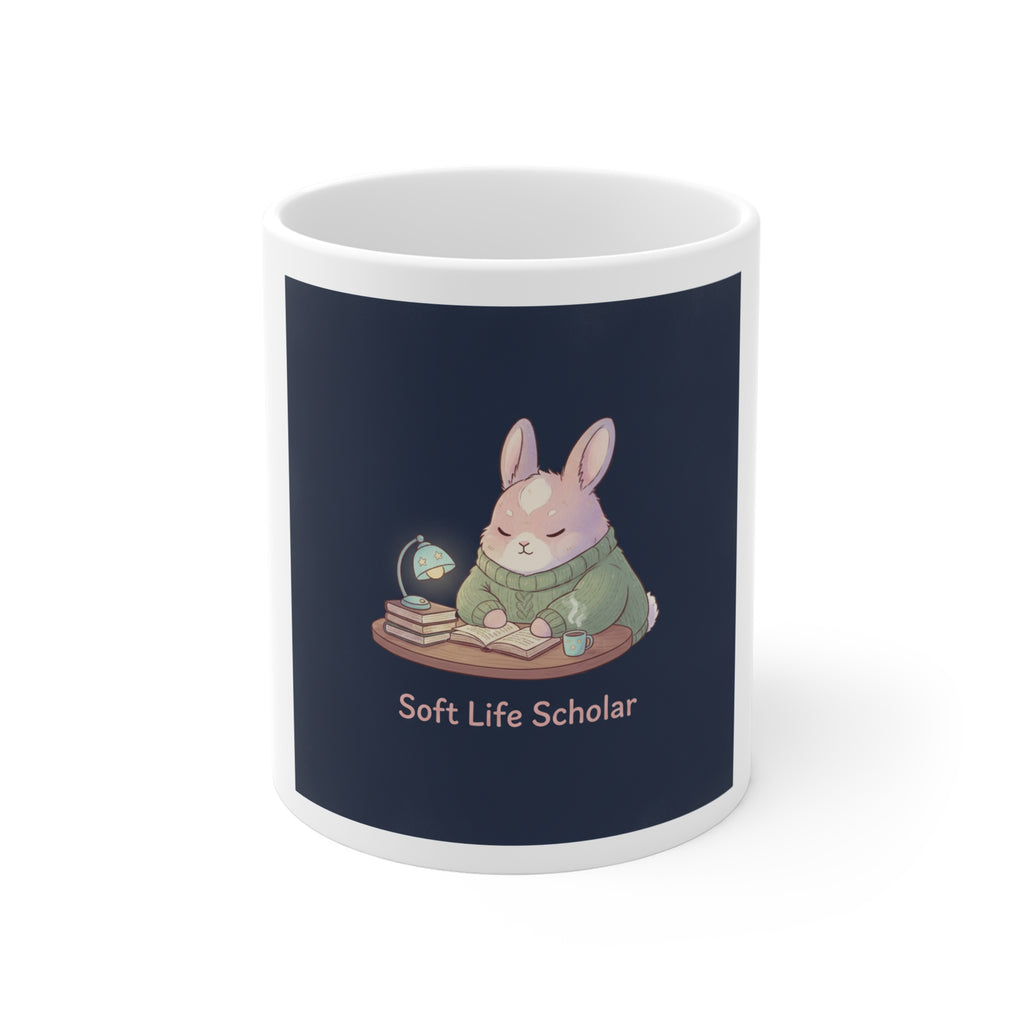 Bunny Mug 11oz – Soft Life Scholar